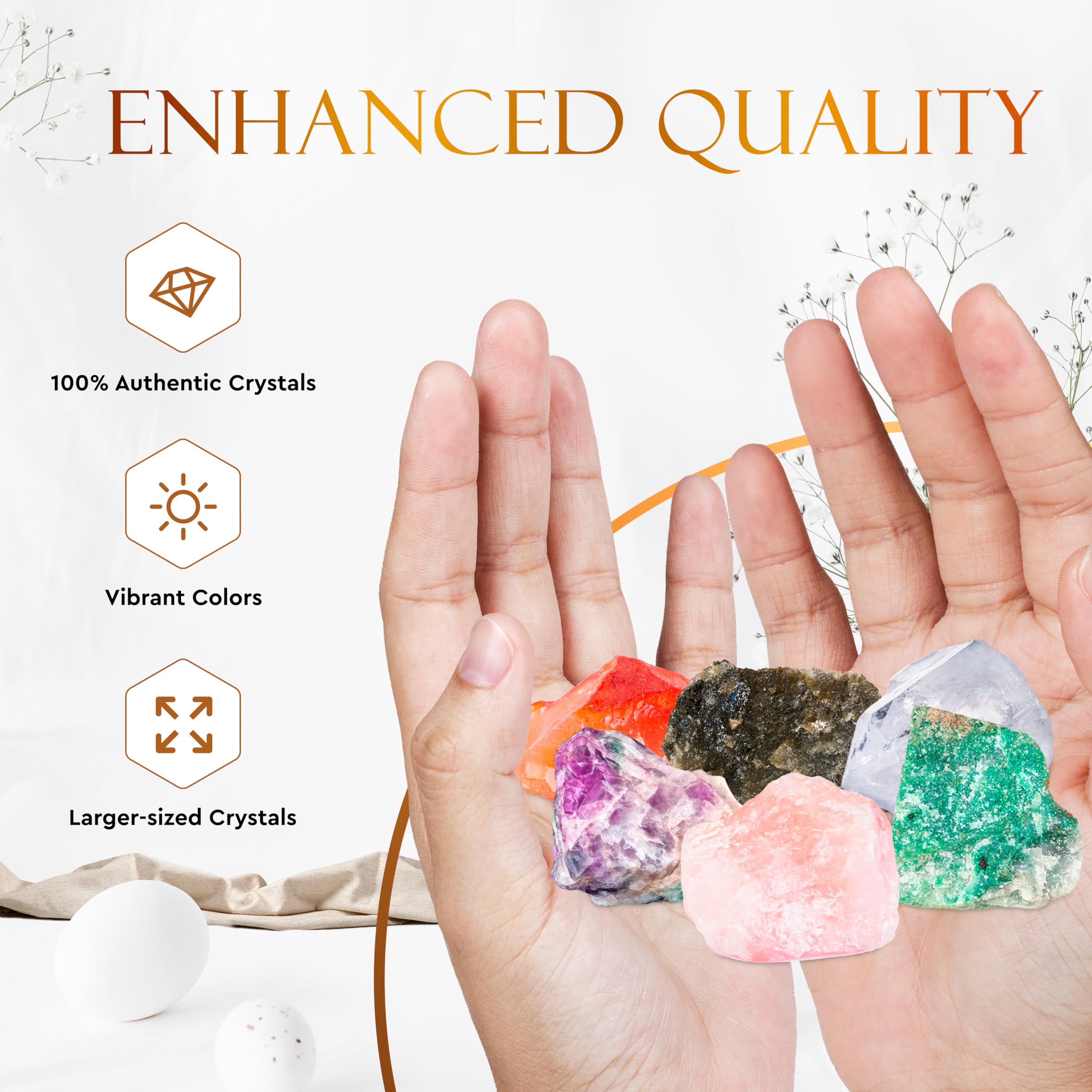 Wyspell Cancer Crystal Set - 6 Raw Cancer Crystals and Healing Stones - Cancer Zodiac Gifts for Women Wyspell buy supplements canada
