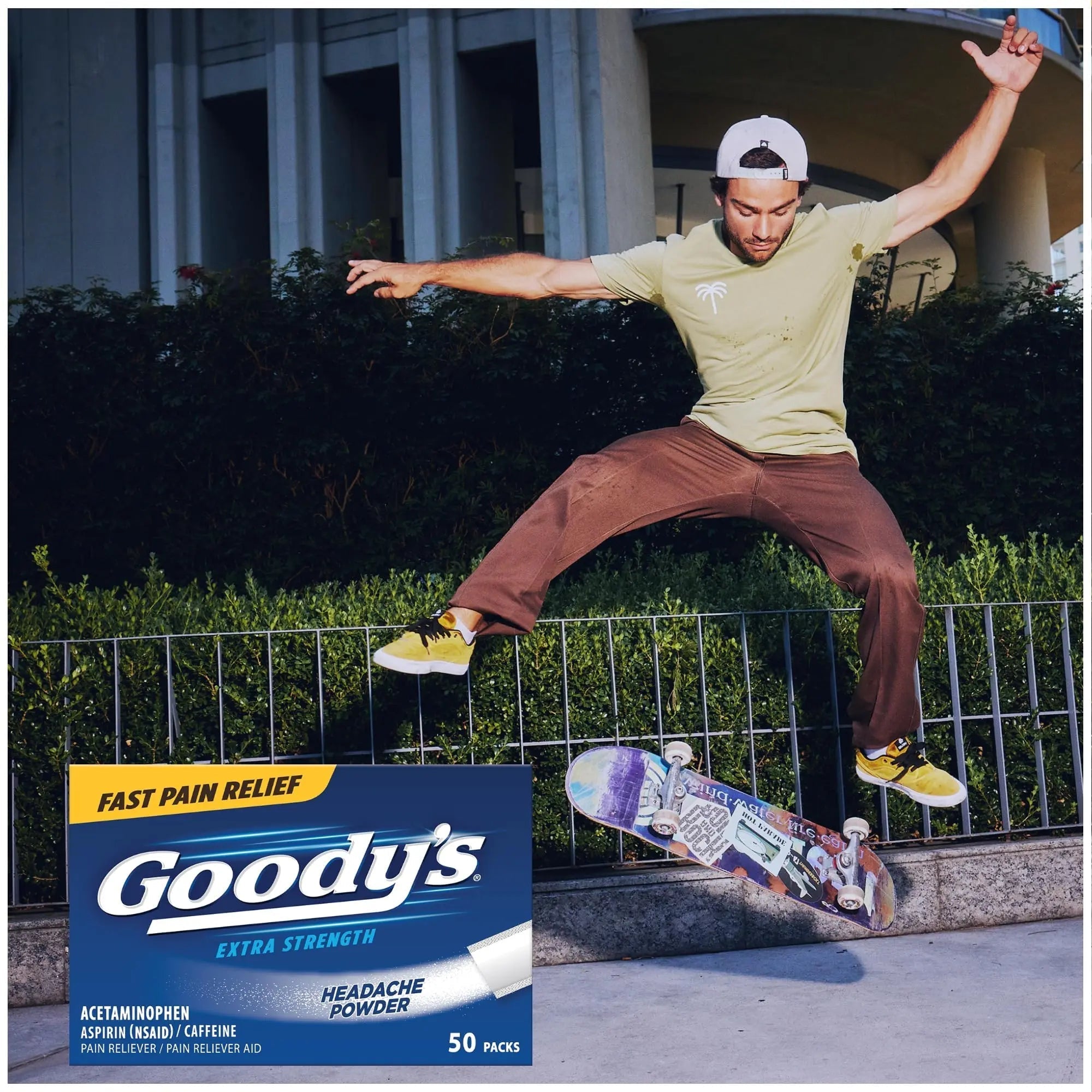 Goody's Extra Strength Headache Powders 50 ea (Pack of 6) Goody's buy supplements canada