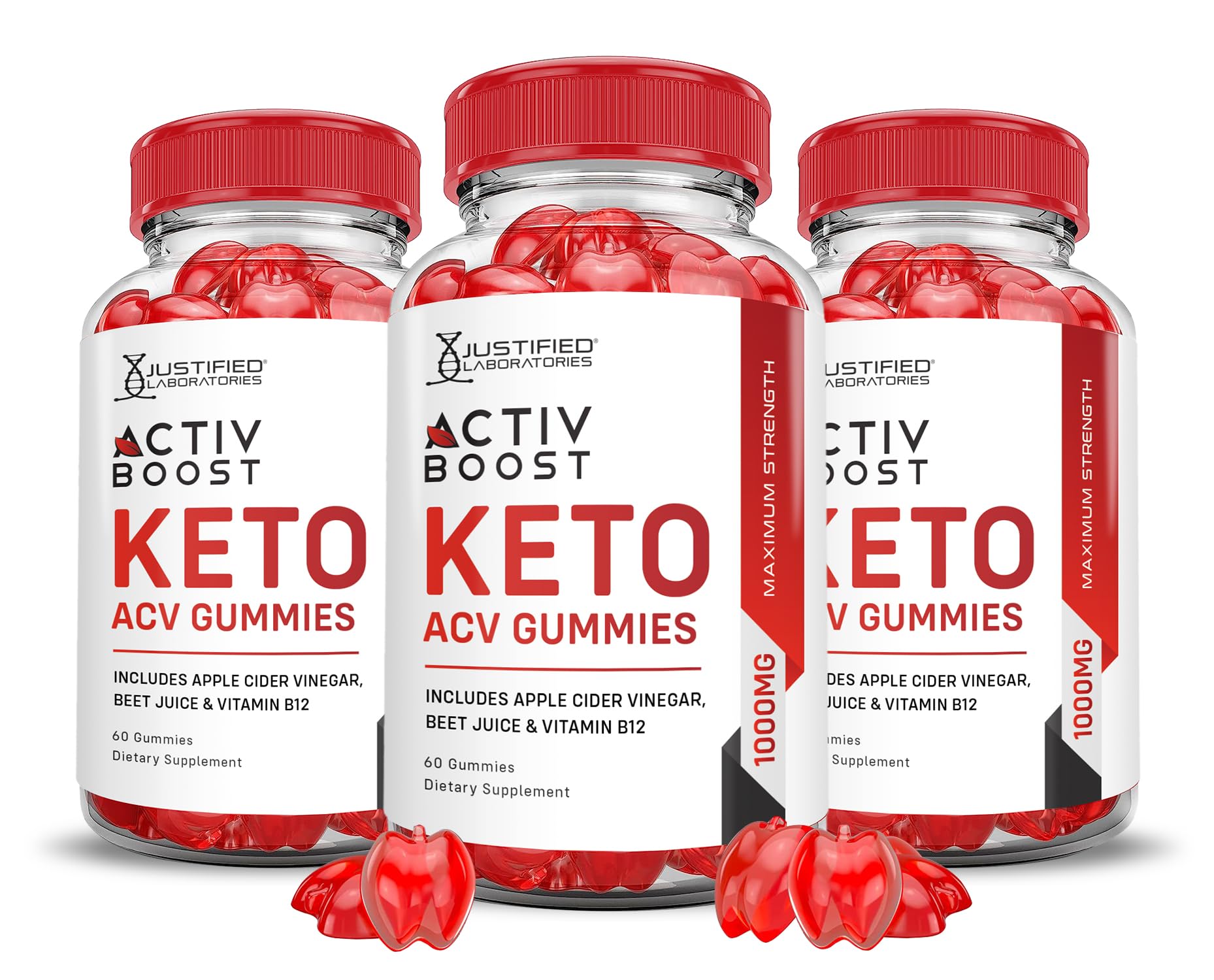 (3 Pack) Activboost Keto ACV Gummies Advanced Formula 1000MG Active Boost Justified Laboratories buy supplements canada