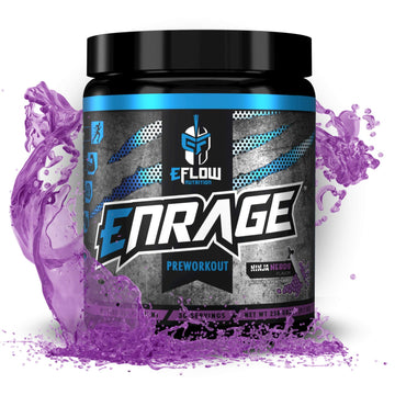 eFlow Nutrition ENRAGE Pre Workout - Energy, Focus, Pumps, and Strength - Ninja Nerds eFlow Nutrition buy supplements canada