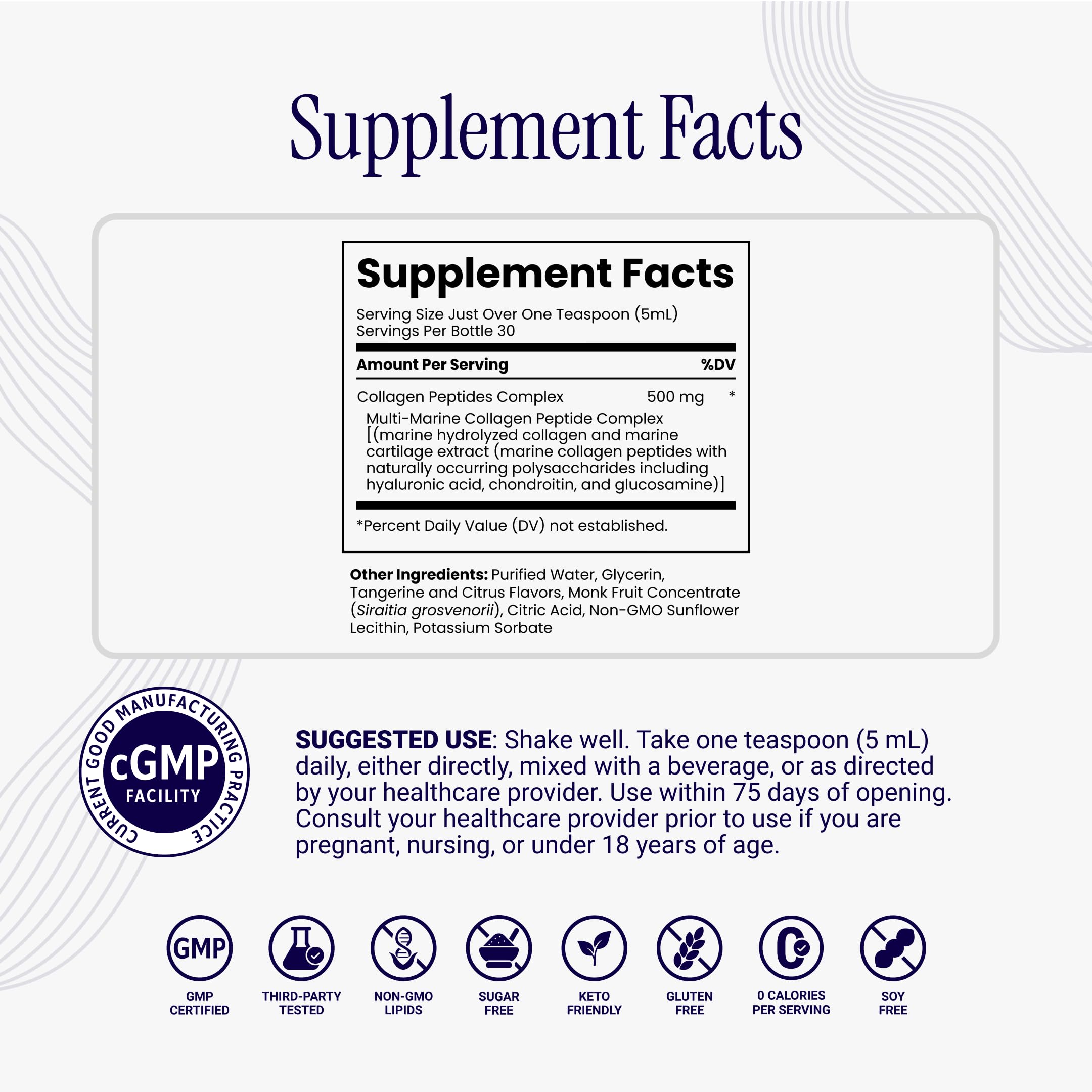 Rho Nutrition Liposomal Collagen Peptides - High-Absorption Liquid Collagen Supplement - Supports Skin Elasticity, Joint Health Rho Nutrition buy supplements canada