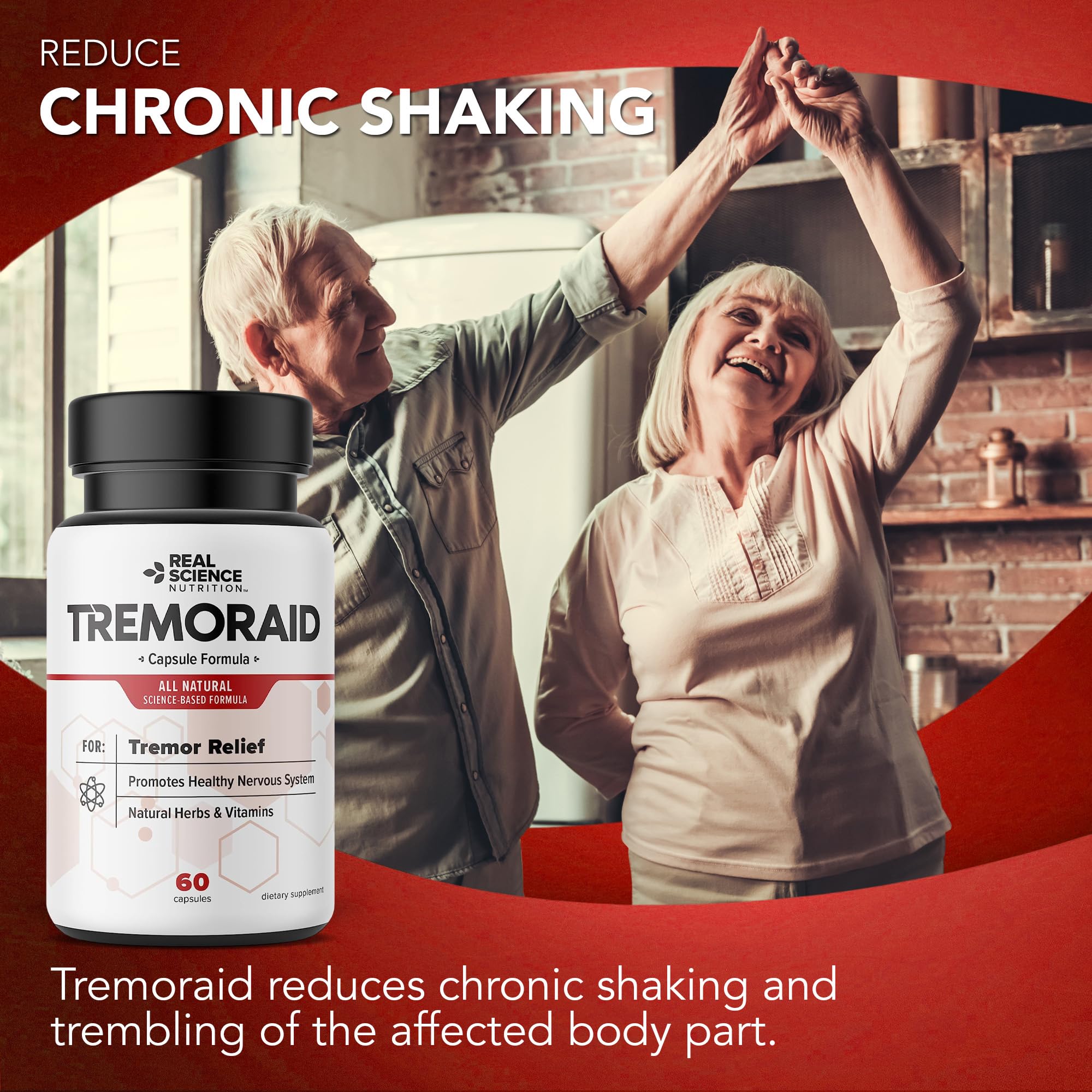Tremoraid Essential Tremor Relief Supplements (60 Caps)* (3 Bottles) Tremoraid buy supplements canada
