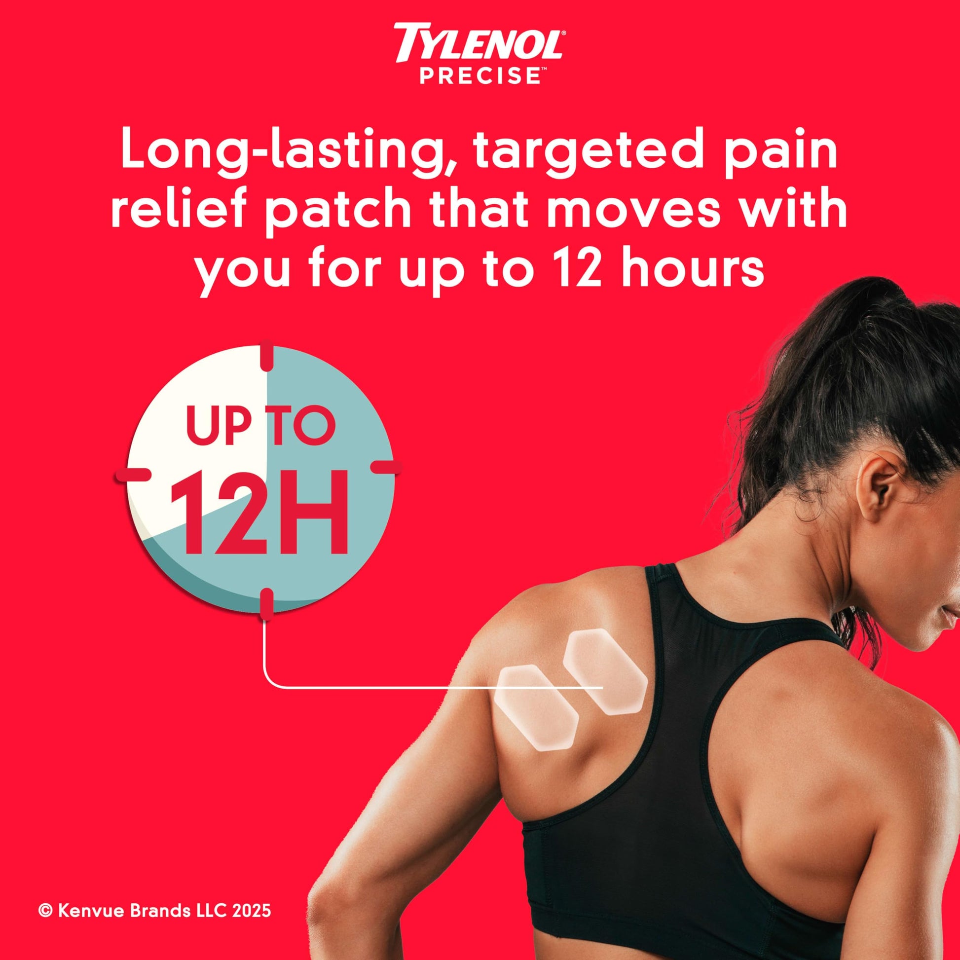 Tylenol Precise Pain Relieving Patches, Topical Analgesic Patches + Maximum OTC Strength Lidocaine Penetrates, Targeted Relief Ideal for Shoulder, Back & Knee Pain, Unscented, 3 x 2 ct Tylenol buy supplements canada
