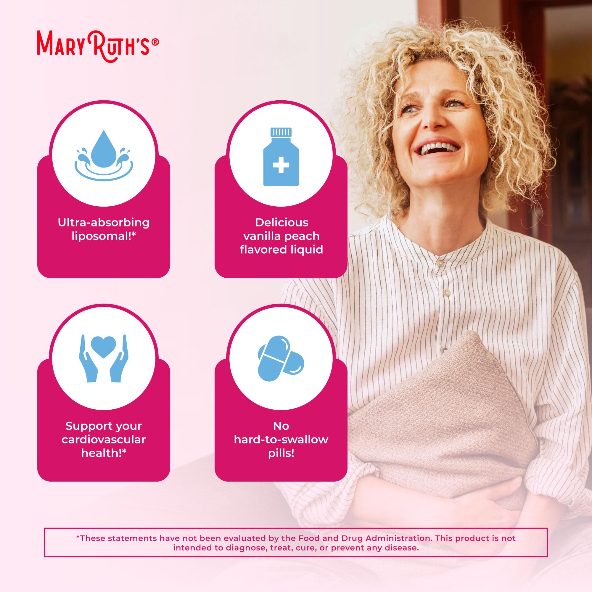 MaryRuth’s Multivitamin Liposomal for Women 40+ | Womens Multivitamin Liposomal | Immune Support Supplement | Menopause Supplement | Methylated Multivitamin | Vegan | Sugar Free | Non-GMO |15.22 Fl Oz MARYRUTH'S buy supplements canada