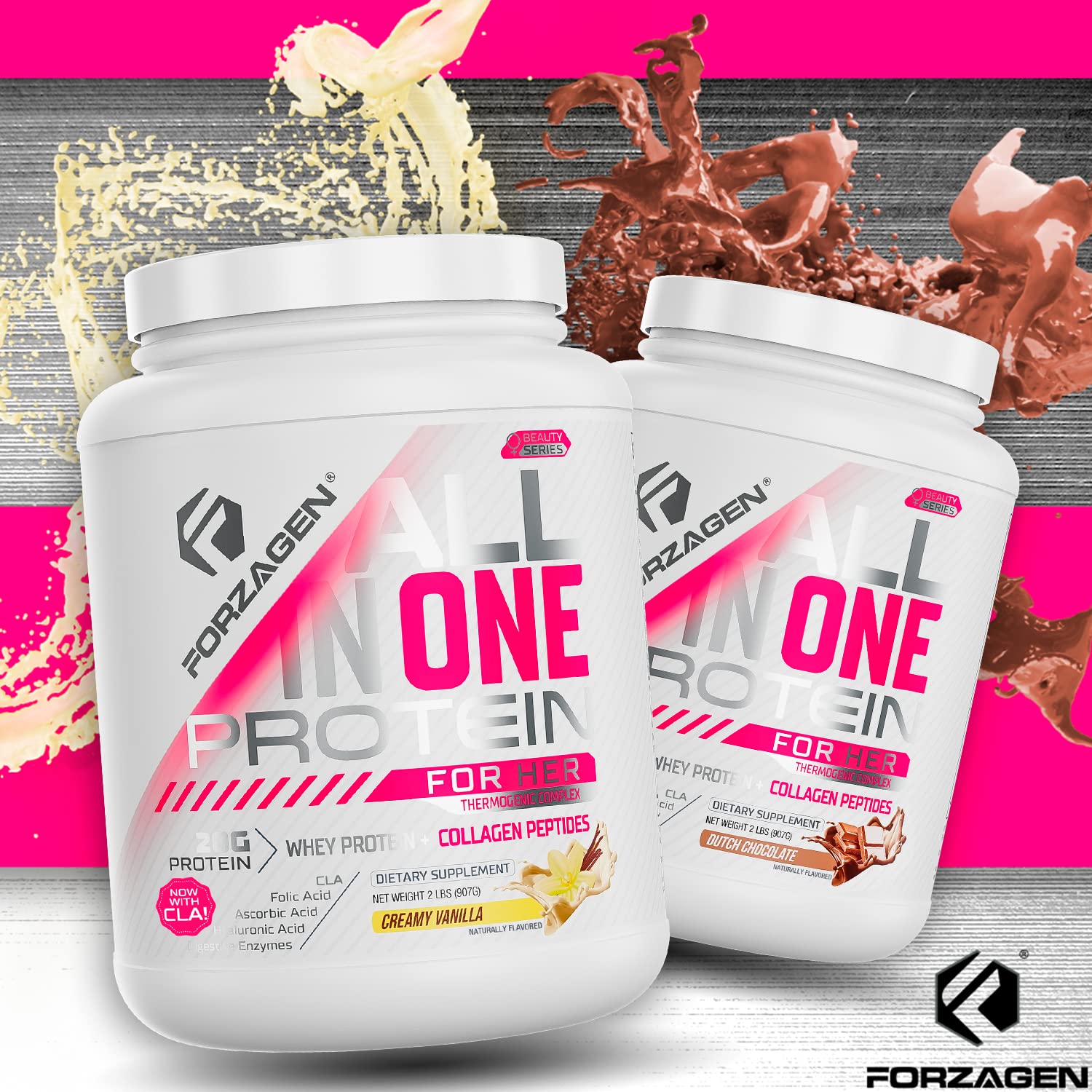 Forzagen All in One Protein for Her, Protein Powder for Women with Collagen Peptides Forzagen buy supplements canada