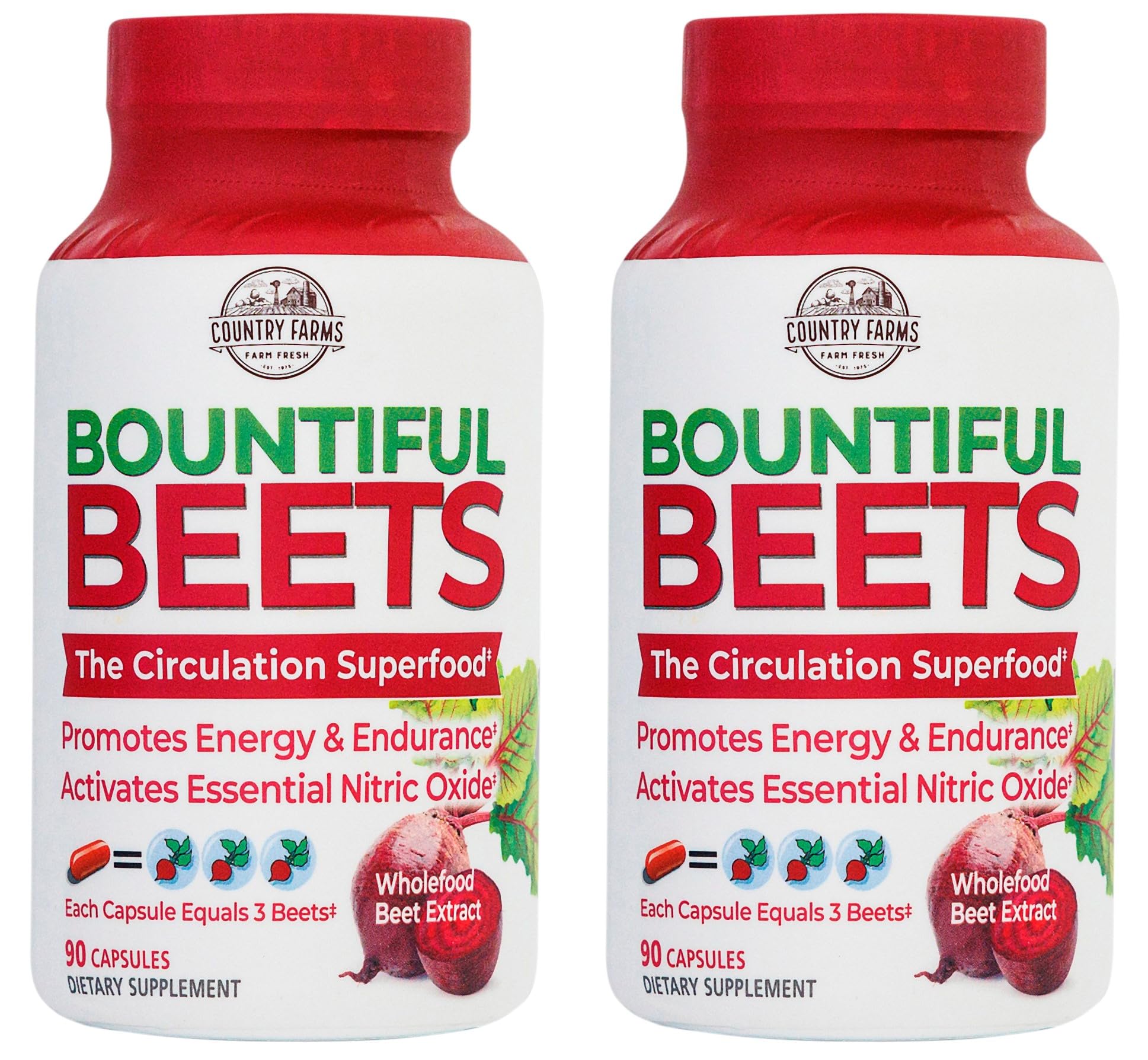 COUNTRY FARMS Bountiful Beets Root Capsules, Wholefood Beet Extract Superfood COUNTRY FARMS buy supplements canada