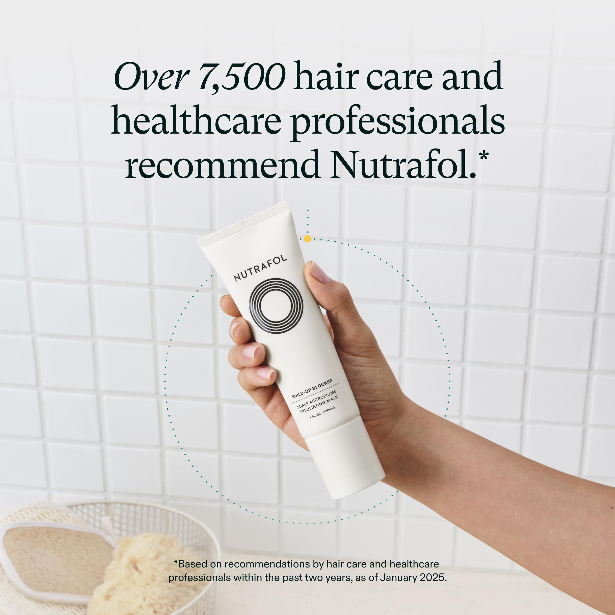 Nutrafol Exfoliating Scalp Mask, Eliminates Product Build-up and Oil for Healthier Hair and Scalp, Physician-formulated for Thinning Hair, Color and Extension Safe - 4 Fl Oz Bottle Nutrafol buy supplements canada
