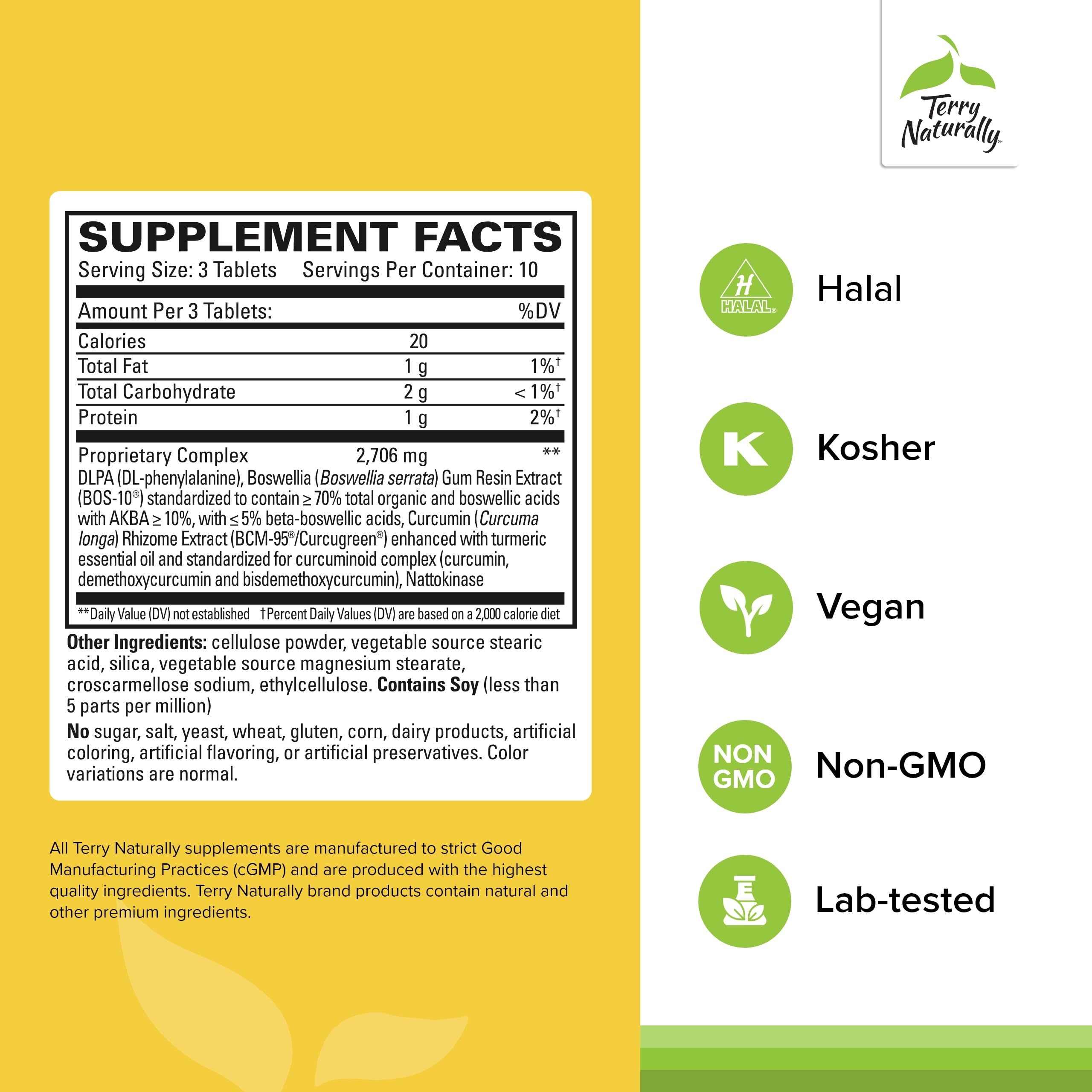 Terry Naturally Curamin Extra Strength - Curcumin & Boswellia Supplement for Healthy Circulation Support - Turmeric Supplement to Support Joints, Muscle Health & Endorphin Production - 30 Tablets Terry Naturally buy supplements canada