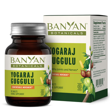 Banyan Botanicals Organic Yogaraj Guggulu – Joint Support & Mobility Supplement – Ayurvedic Herbal Blend for Flexibility, Neuromuscular Comfort – Deep Systemic Detox – 90 Tablets – USDA Organic* Banyan Botanicals buy supplements canada