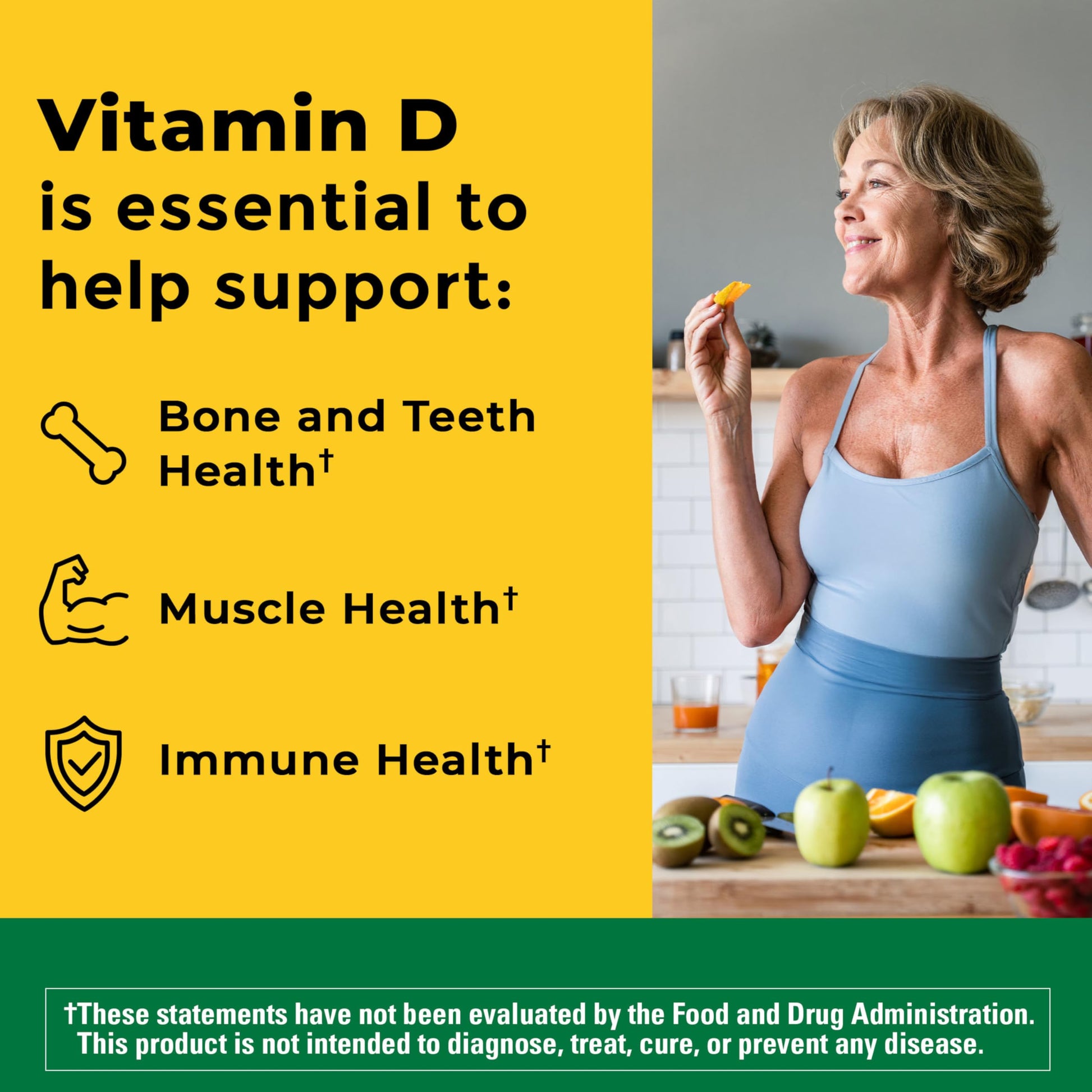 Nature Made Vitamin D3 1000 IU (25 mcg), Vitamin D Supplement for Bone, Teeth, Muscle and Immune Health Support, 300 Softgels, 300 Day Supply Nature Made buy supplements canada