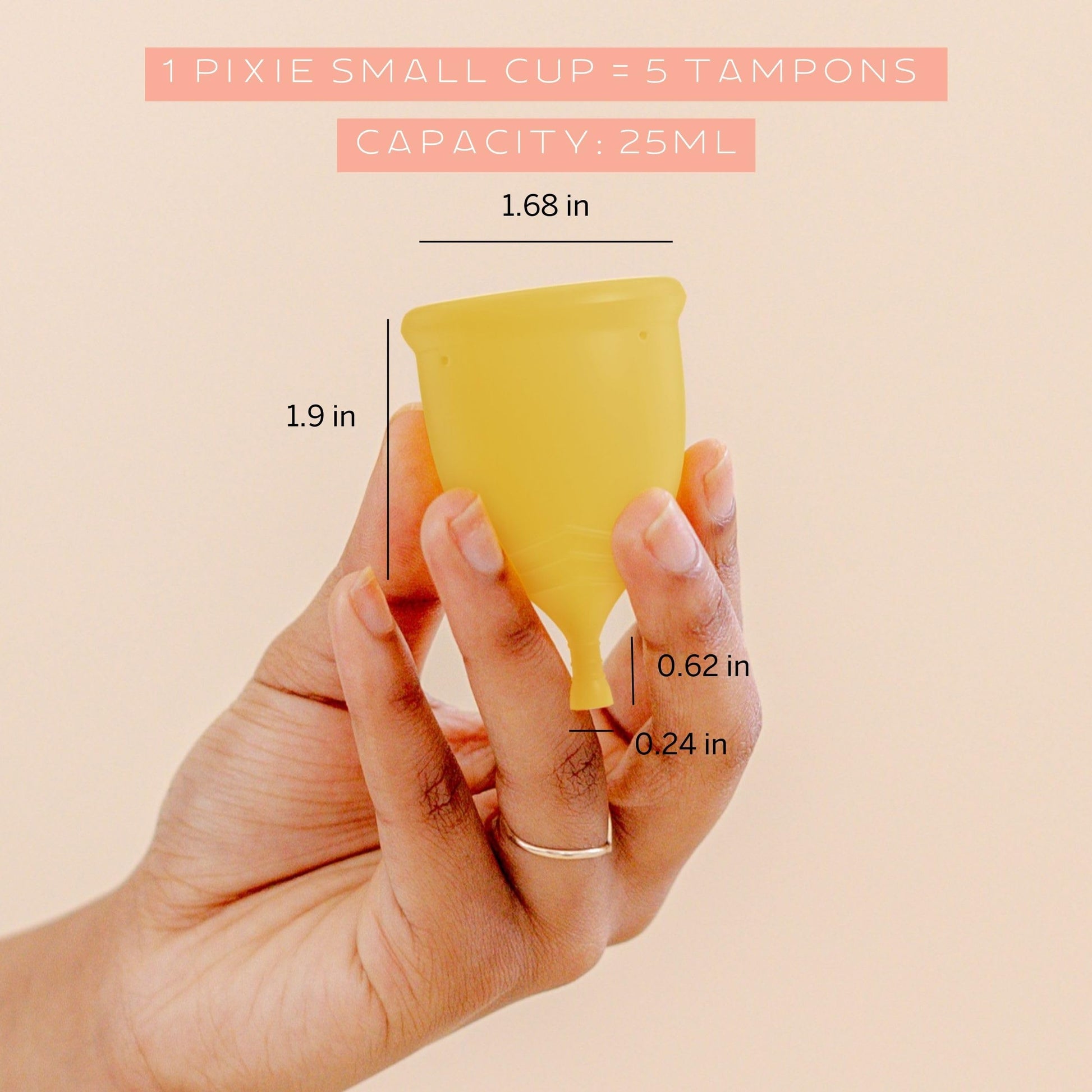 Pixie Menstrual Cup Steamer Sterilizer with A Small Period Cup - Ranked 1 for Most Comfortable Reusable Pixie Cup buy supplements canada