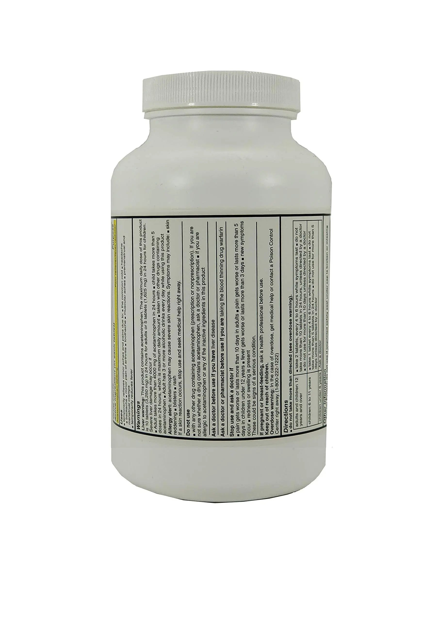 Pharbest Acetaminophen 325 mg 1000 Count Tablets Harbest buy supplements canada