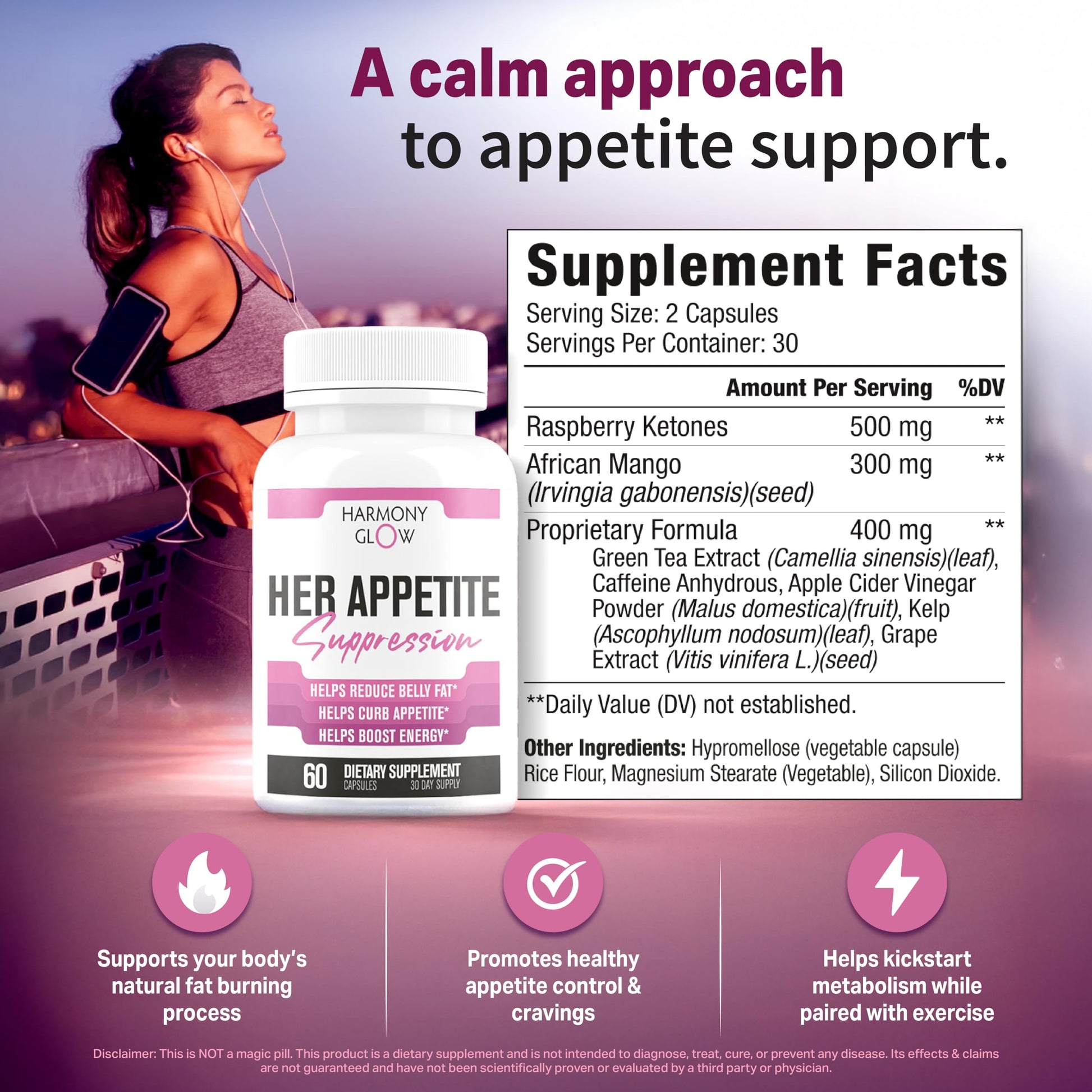 Her Appetite Suppression - Supports Related Metabolic Pathways, Promotes Weight for Women, Helps Control Appetite/Cravings & Promotes Energy Nutrimend IQ buy supplements canada
