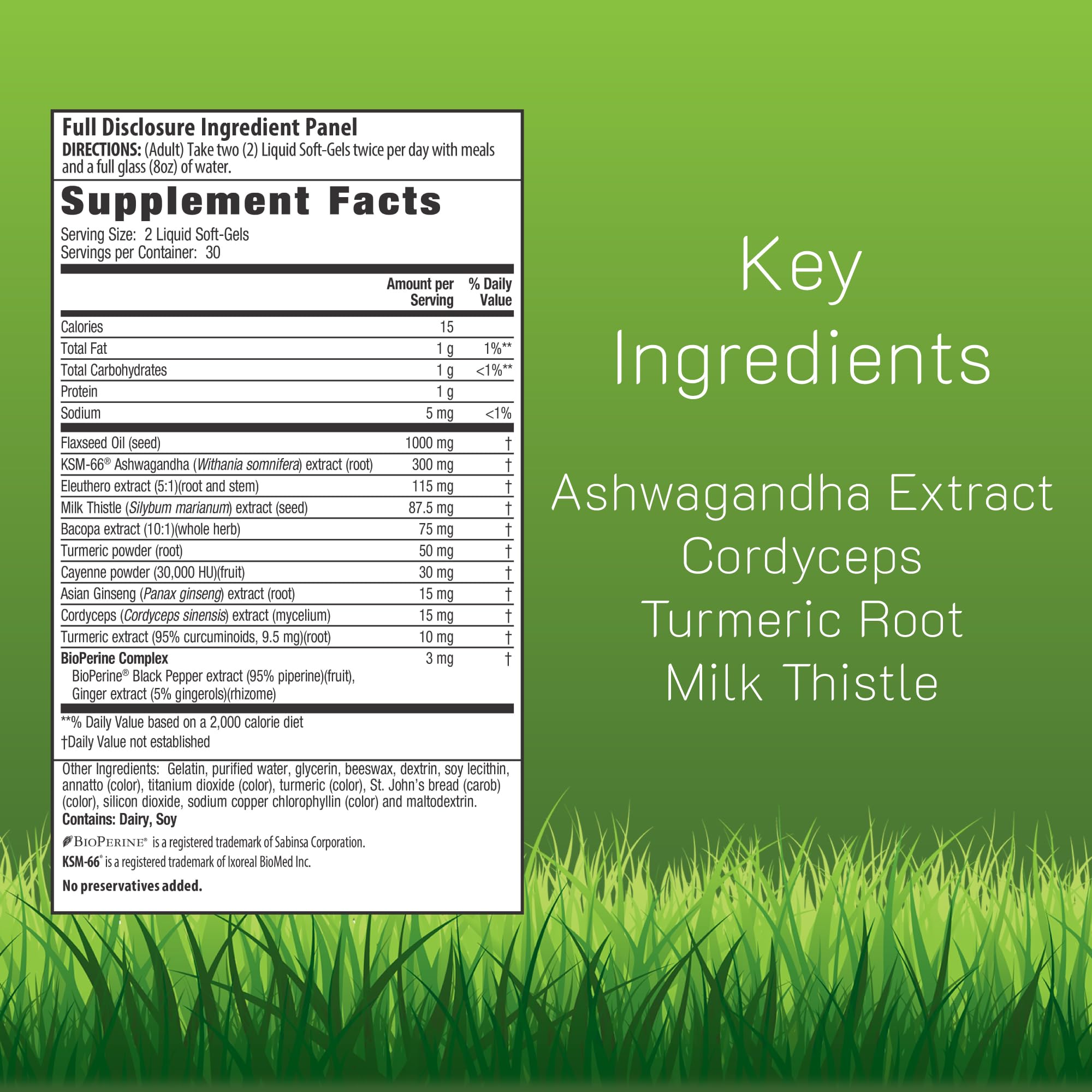 Irwin Naturals Extra Strength Ashwagandha - 60 Liquid Softgels - Helps Boost Physical & Mental Performance - with Turmeric & Milk Thistle Irwin Naturals buy supplements canada