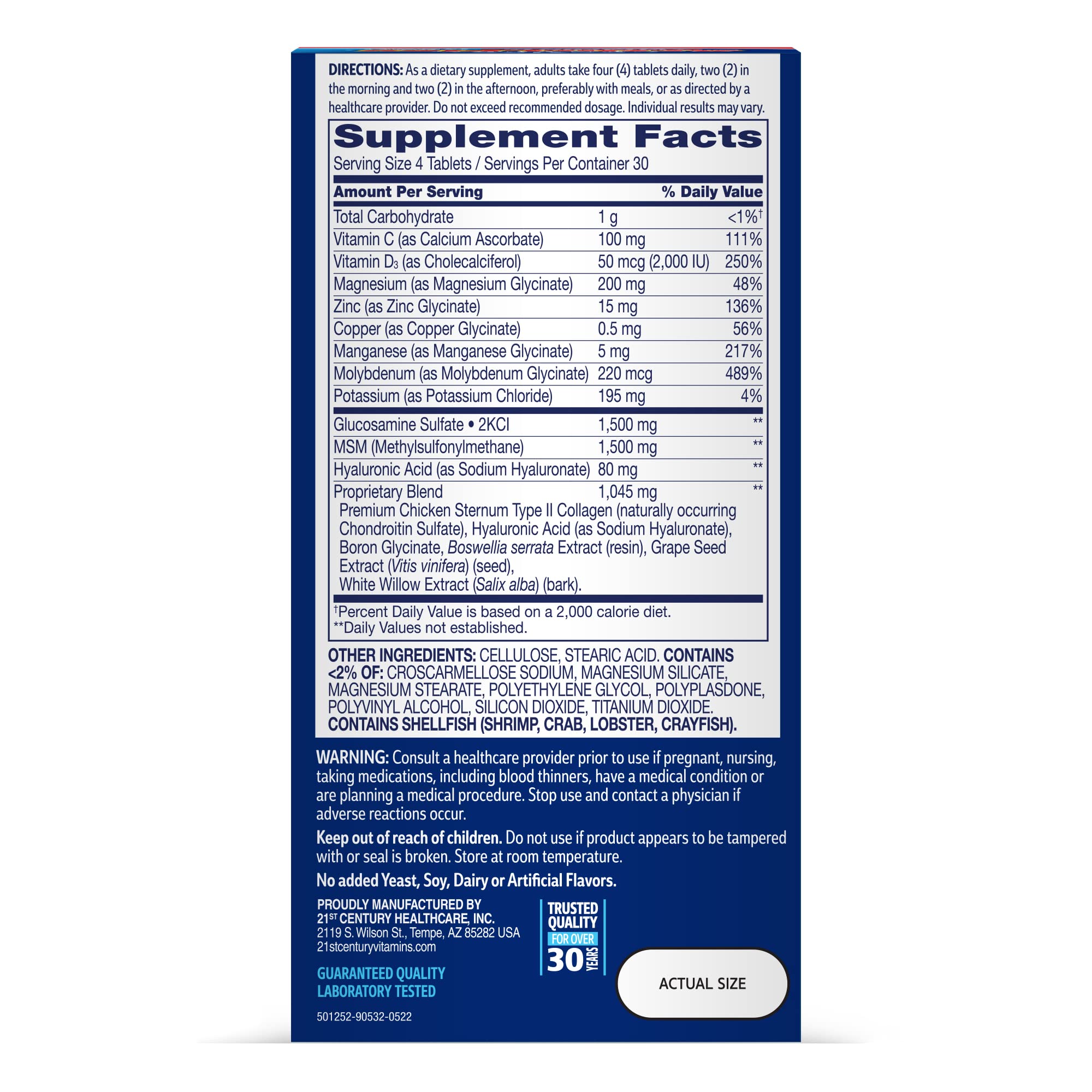 21st Century Arthri-Flex Advantage® + Vitamin D3, 120 Coated Tablets 21st Century buy supplements canada