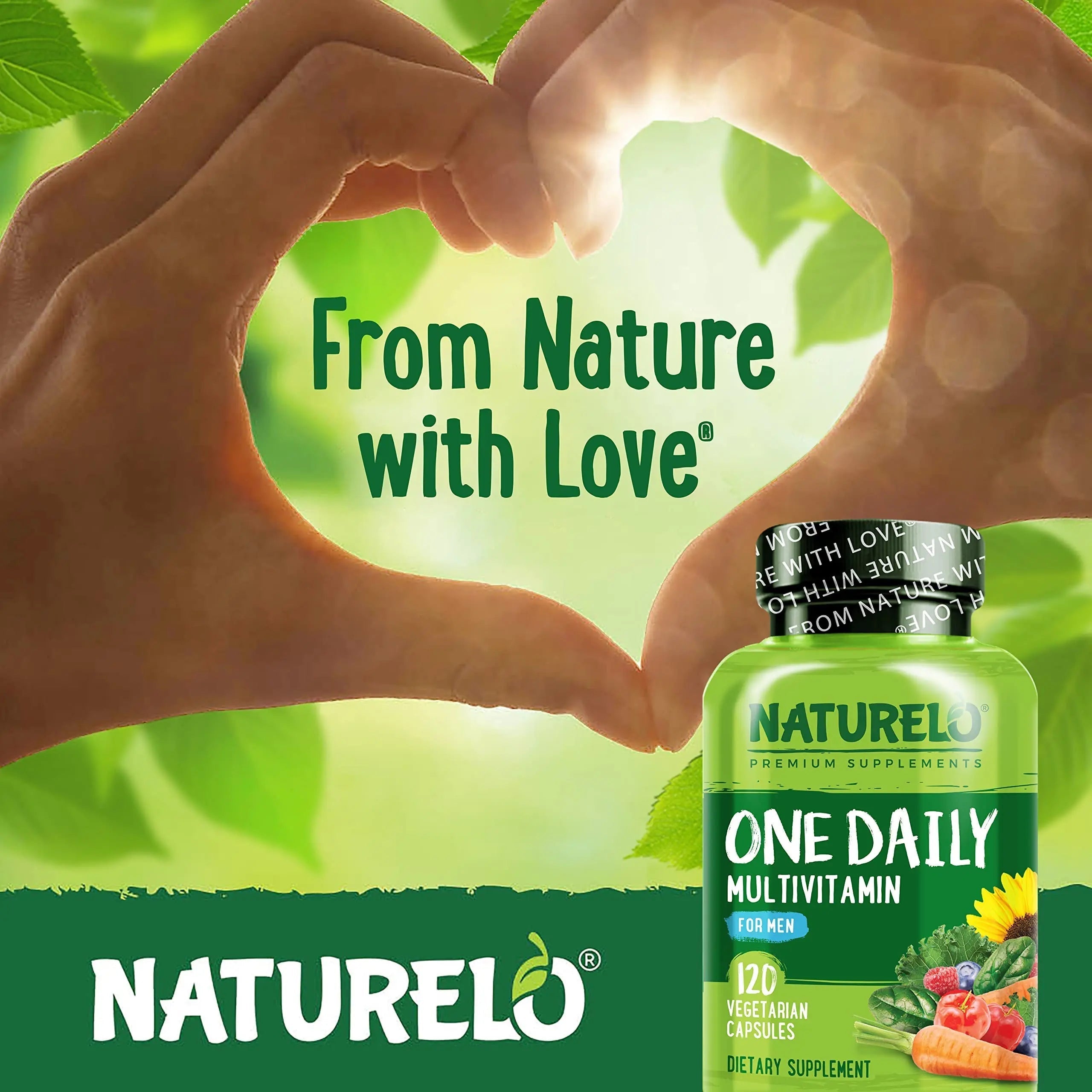 NATURELO One Daily Multivitamin for Men, 120 Vegetarian Capsules One Daily Multivitamin for Women NATURELO buy supplements canada
