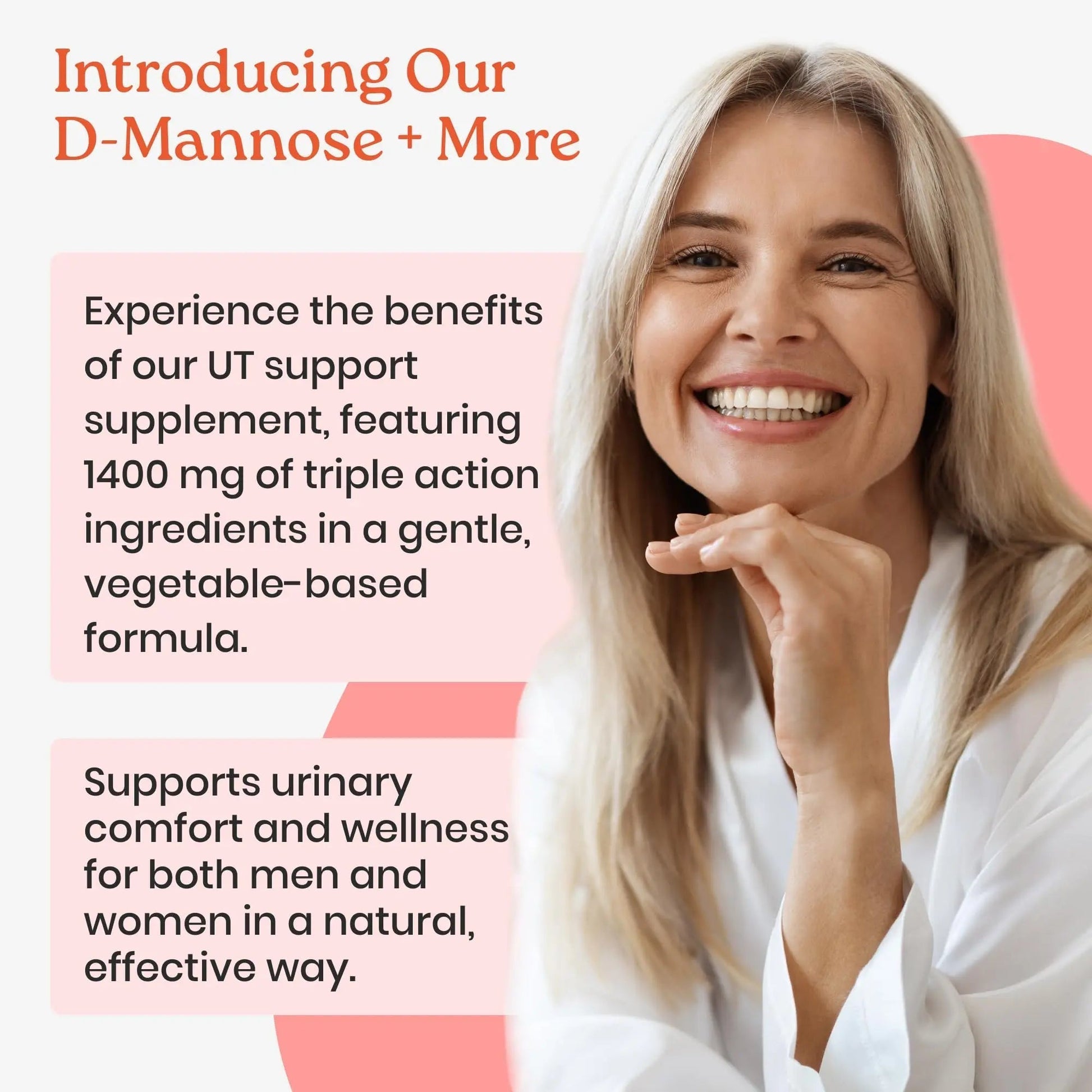 NewLife Naturals D-Mannose Capsules | w/Cranberry and Hibiscus Extracts | Natural Urinary Tract Health Supplement | 1400mg Pure Veggie Powder | 60 Veggie Capsules NewLife Naturals buy supplements canada
