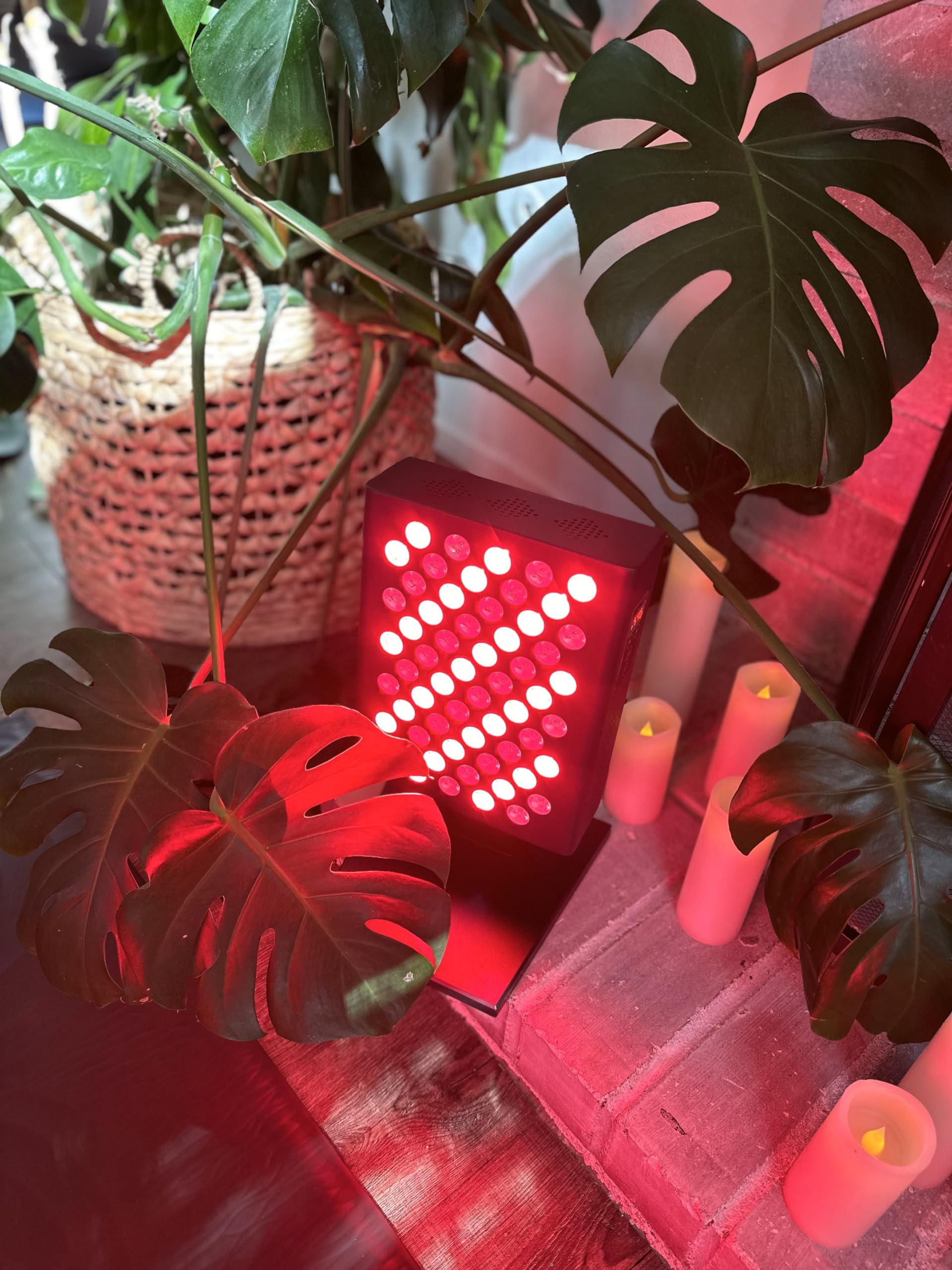 ADVARAYS Red Light Therapy Lamp: Infrared Heating Pad Pain Relief for Body 60 LEDs Panel Red Light ADVARAYS buy supplements canada