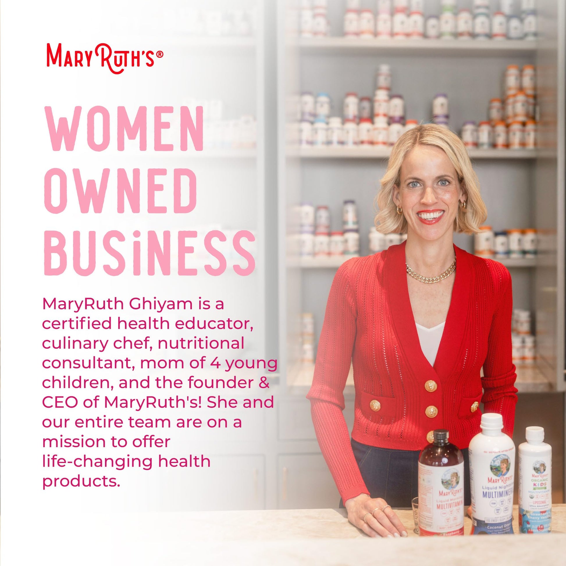 MaryRuth Organics Women's Immune Support Multivitamin Gummies | Ages 14+ | Skin Health | Gummy Vitamins for Women | Sugar-Free | Vegan | Non-GMO | 60 Count MARYRUTH'S buy supplements canada