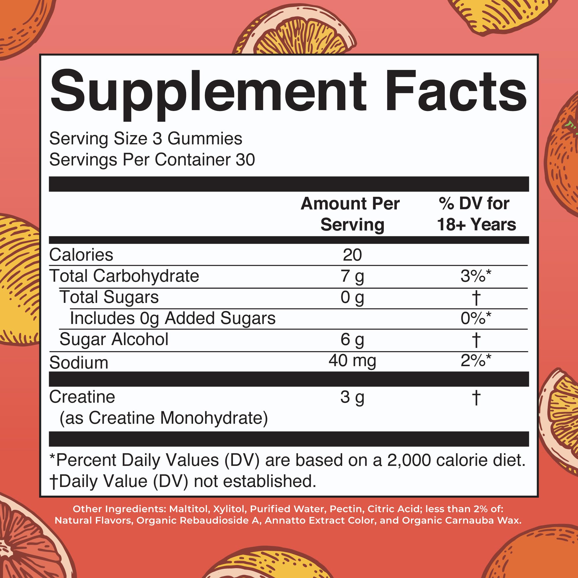 MaryRuth's Creatine Gummies | Creatine Monohydrate Gummies | 3g Creatine Per Serving | Creatine for Women & Men | Tangerine Citrus Flavor | Exercise | Workout | Sugar Free | Vegan | 90 Count MARYRUTH'S buy supplements canada