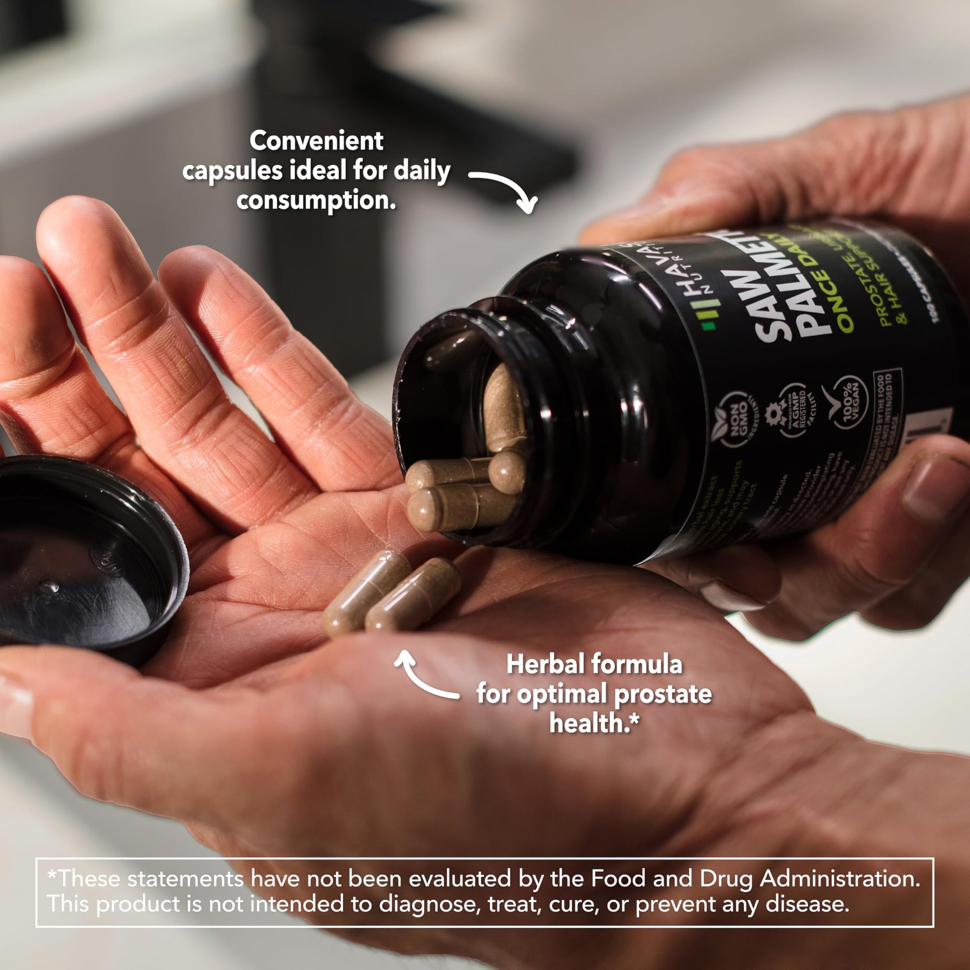 Saw Palmetto for Men Prostate Health Supplement to Promote Urinary Tract Function - 500mg Per Serving - 100 Count - DHT Blocker Hair Vitamin HAVASU NUTRITION buy supplements canada