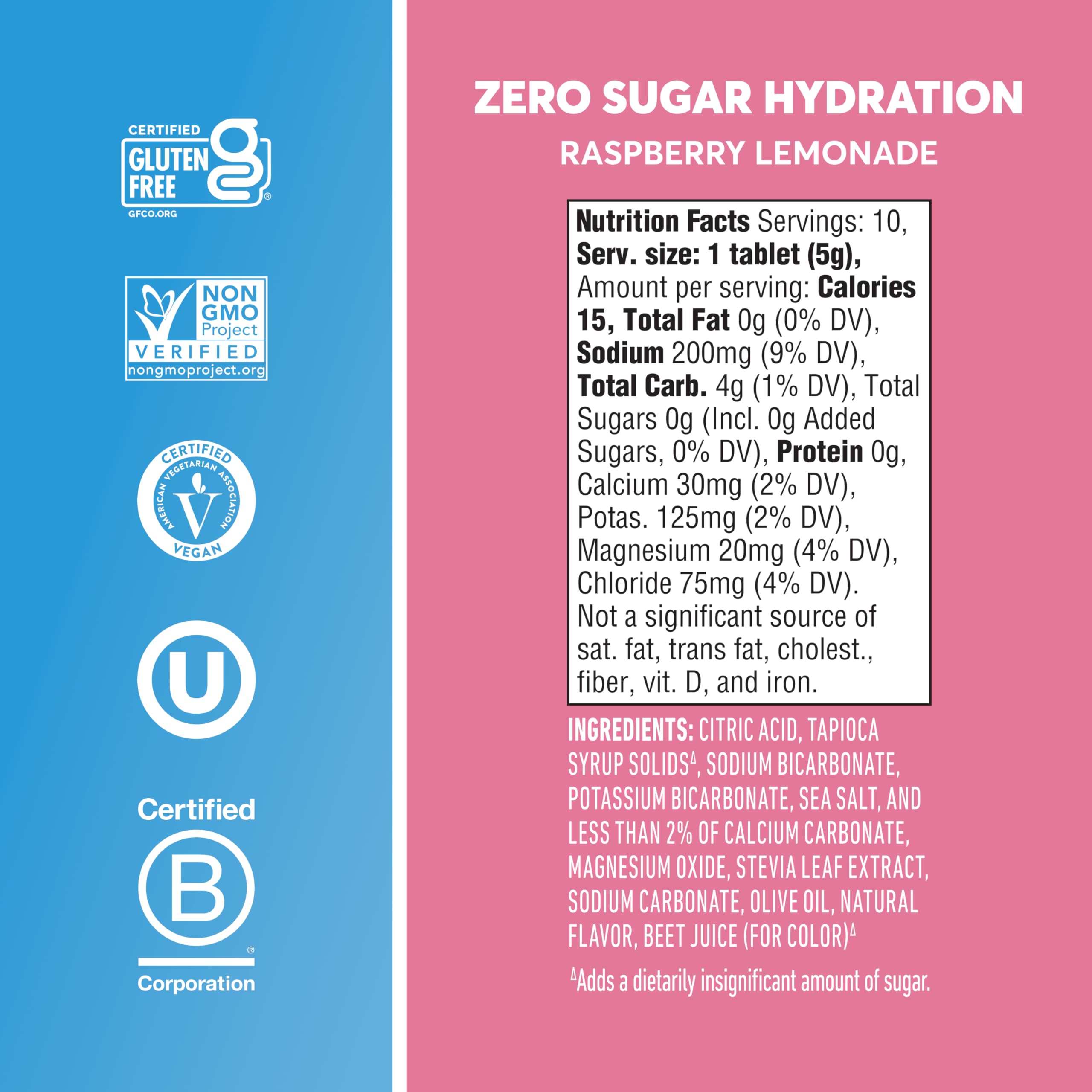 Nuun Zero Sugar Hydration Electrolyte Tablets - Sodium, Potassium, Chloride, Calcium, Magnesium, Light & Delicious Fruit Flavors, No Sugar, Gluten Free, Vegan, Nuun buy supplements canada