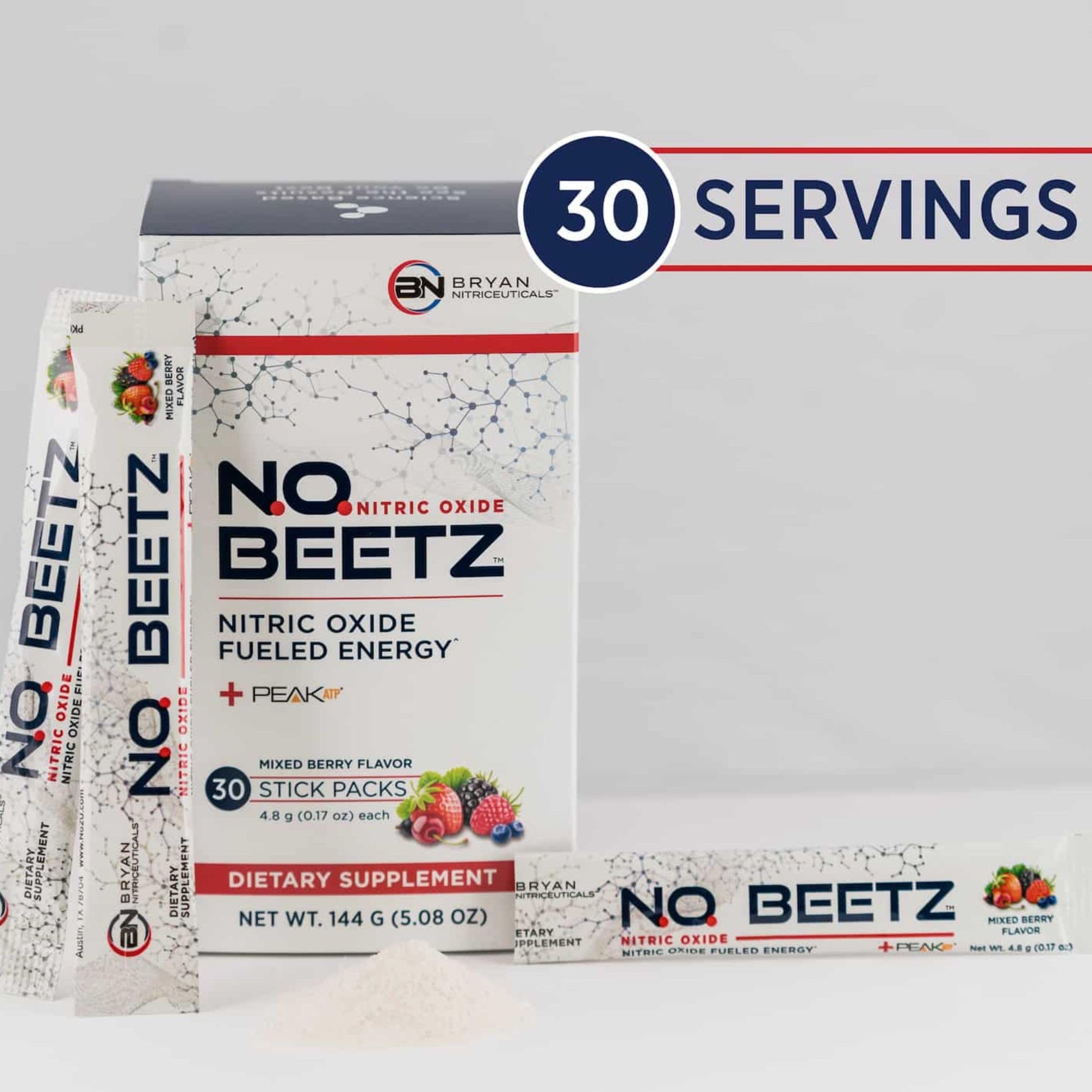 Bryan Nitriceuticals N.O. Beetz Nitric Oxide Fueled Energy Boost Supplement, Hydration & Cellular Energy Production Enhancer, Blend of Vitamins and Minerals (30 Servings) Bryan Nitriceuticals buy supplements canada