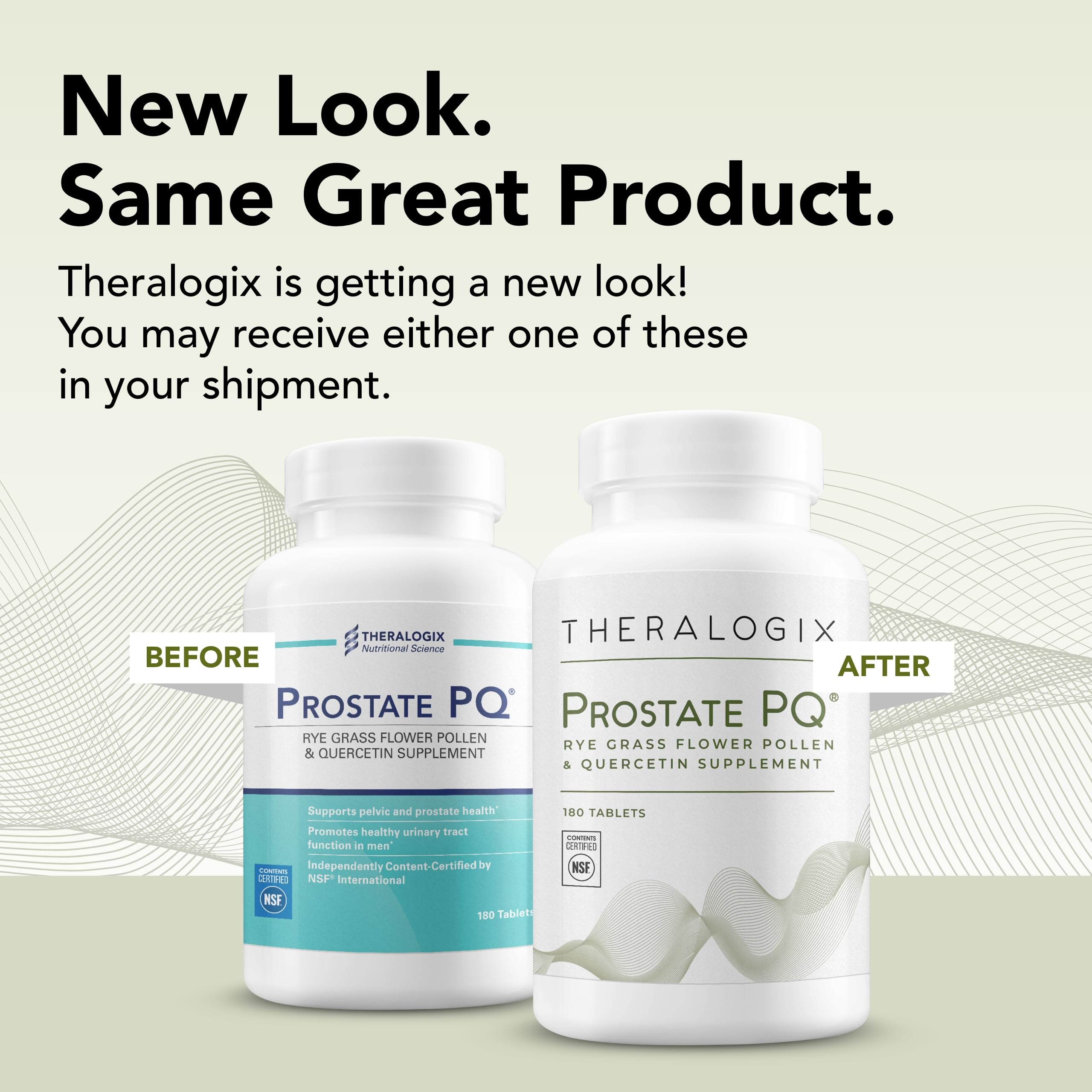 Theralogix Prostate PQ - Rye Grass Pollen Extract & Quercetin Supplement - 90-Day Theralogix buy supplements canada