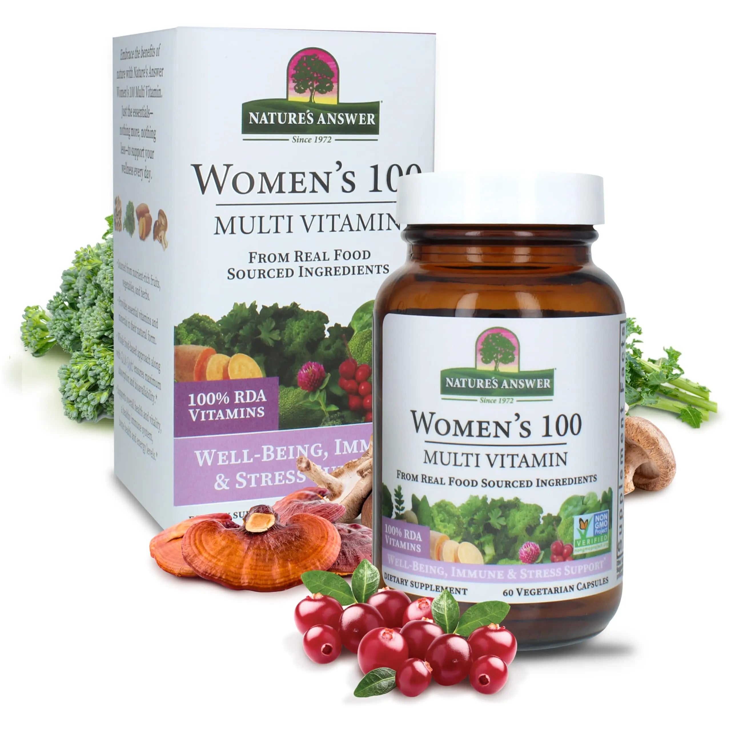 Nature's Answer Women's 100, Multivitamin, 60 Vegetarian Capsules Nature's Answer buy supplements canada