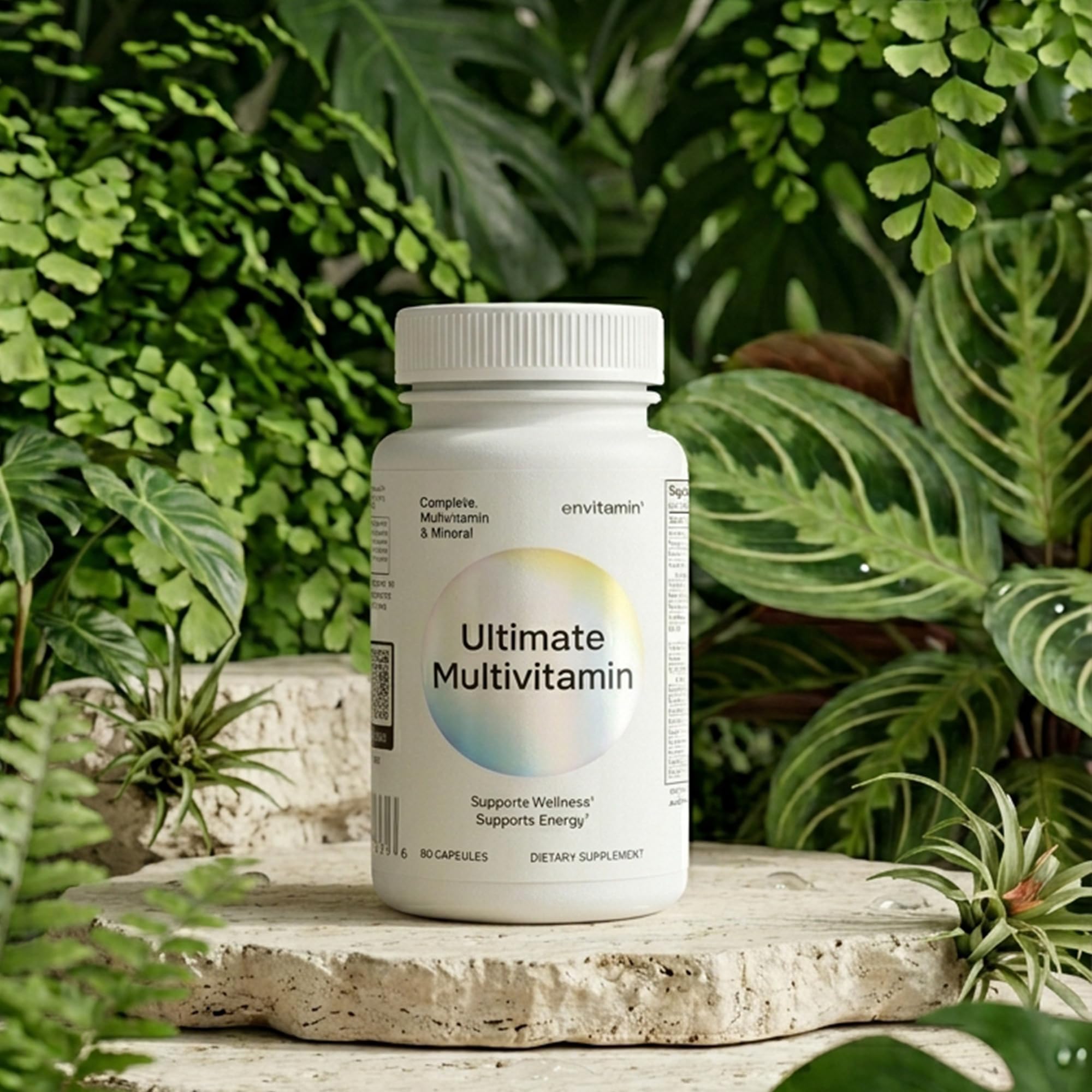 envitamin Ultimate Multivitamin Multimineral and Superfood with 42 Fruit and Vegetable Blend, 60 Count envitamin buy supplements canada