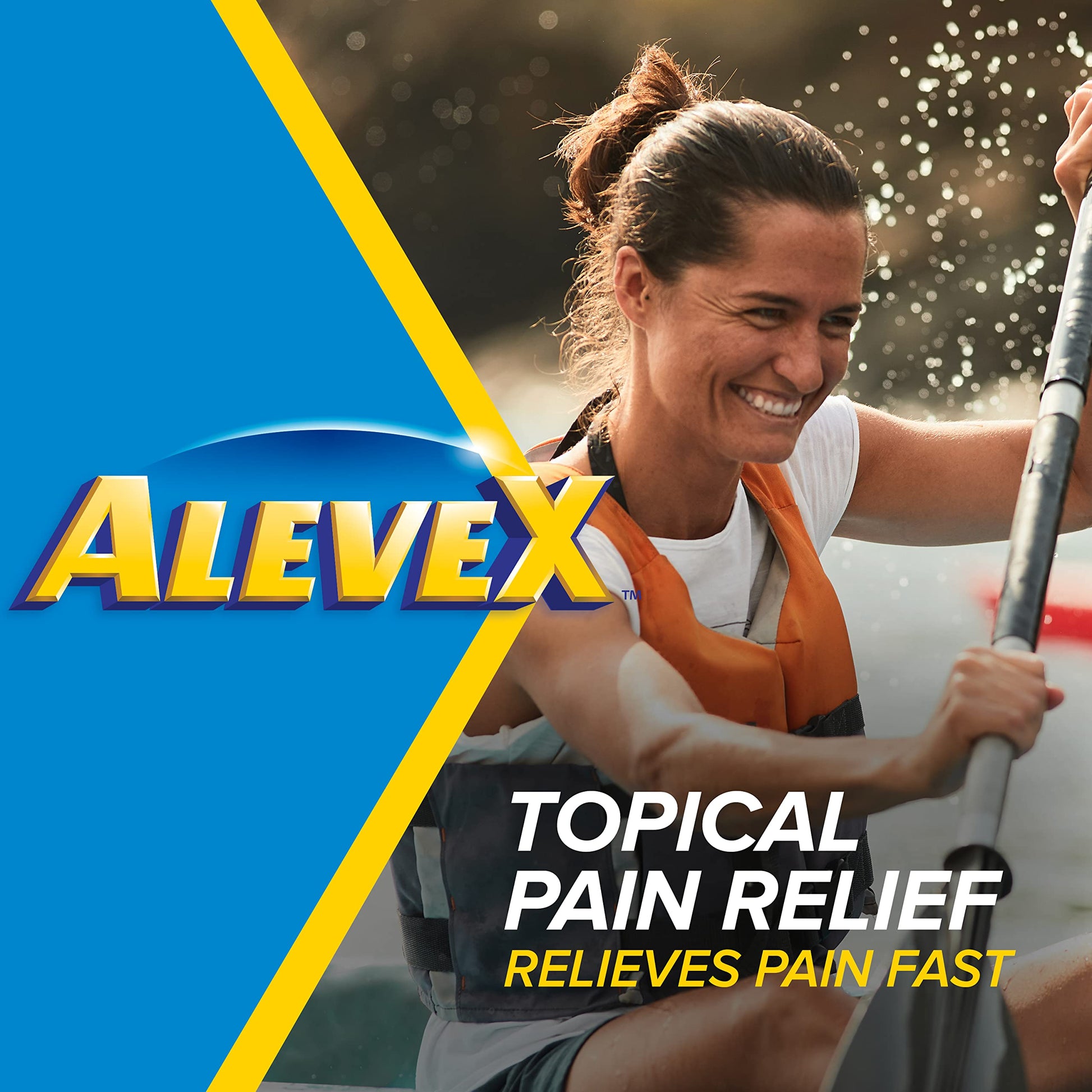 AleveX Topical Pain Relief Lotion with Rollerball Applicator - Long Lasting Arthritis and Muscle Pain Relief, 2.5 oz Aleve buy supplements canada