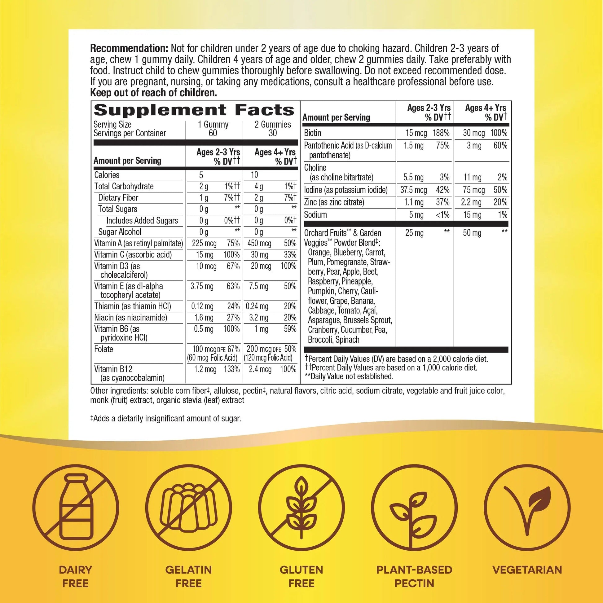 Nature’s Way Alive! Kids Zero Sugar Gummy Multivitamins, for Kids Ages 2+, Supports Bone, Eye & Immune Health Nature's Way buy supplements canada