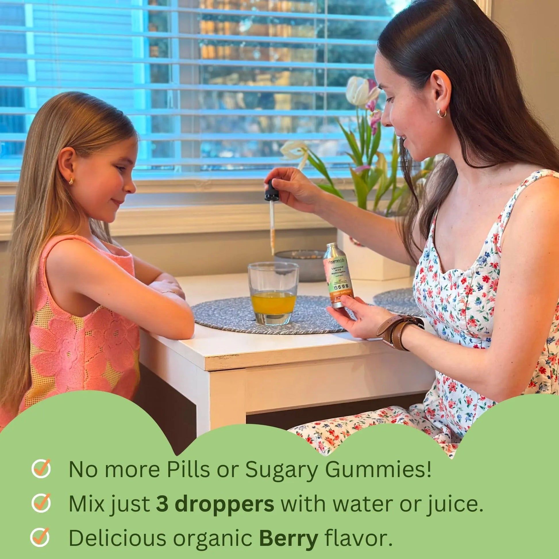 Vitaminally Liposomal Kids Liquid Multivitamin | Non-GMO | Clean | Sugar Free | Gluten Free | Organic Berry Flavors | Vitaminally buy supplements canada