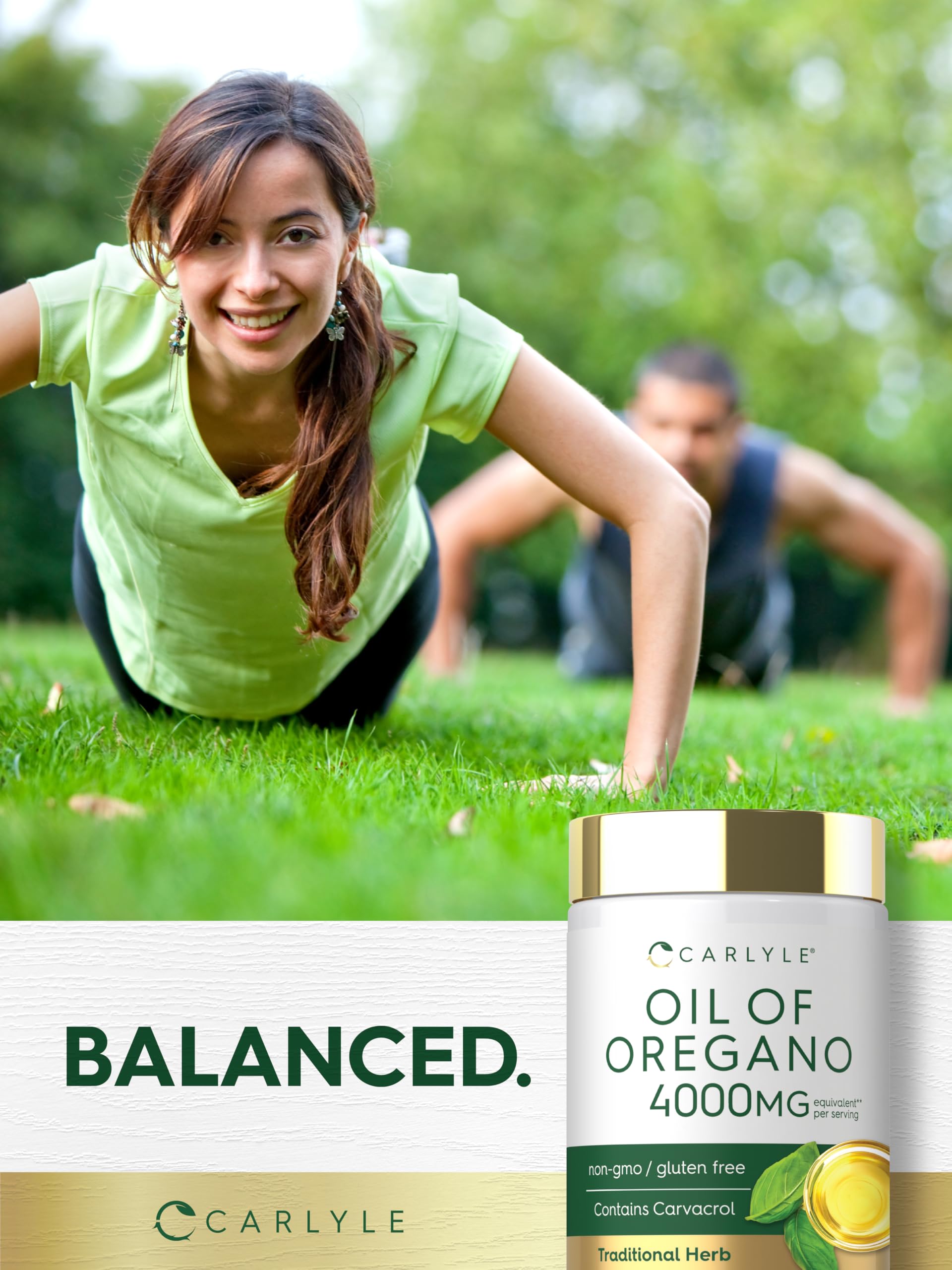 Carlyle Oregano Oil Supplement | 150 Softgel Capsules | Contains Carvacrol | Non-GMO & Gluten Free Formula Carlyle buy supplements canada