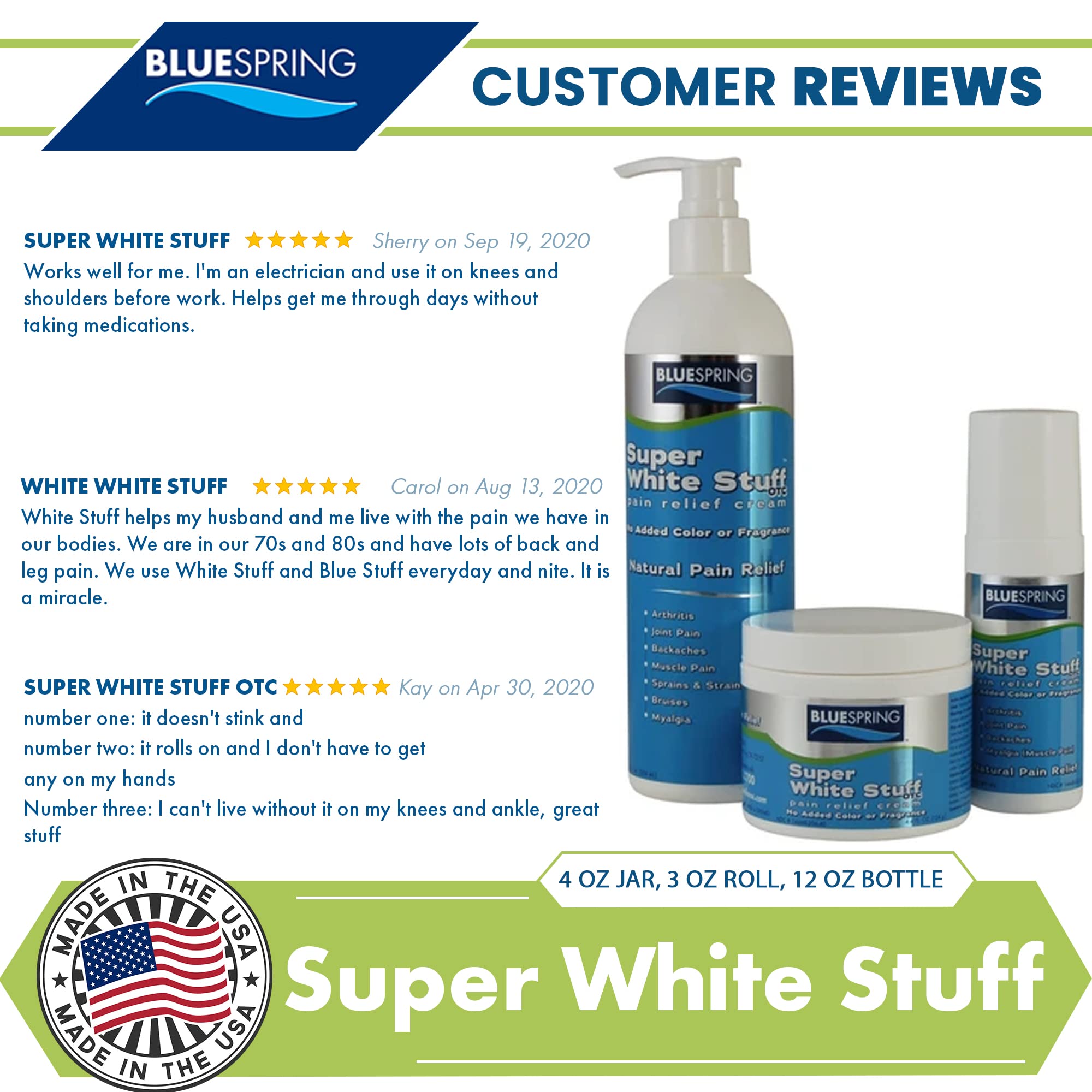 Emu Therapy Super White Stuff OTC 12-oz. Pump Bottle - Natural, Made in USA, Paraben-Free, Works in As Little As 5 Minutes for Joint/Muscle Pain, Backaches, Sprains/Strains, Bruises & More Emu Therapy buy supplements canada