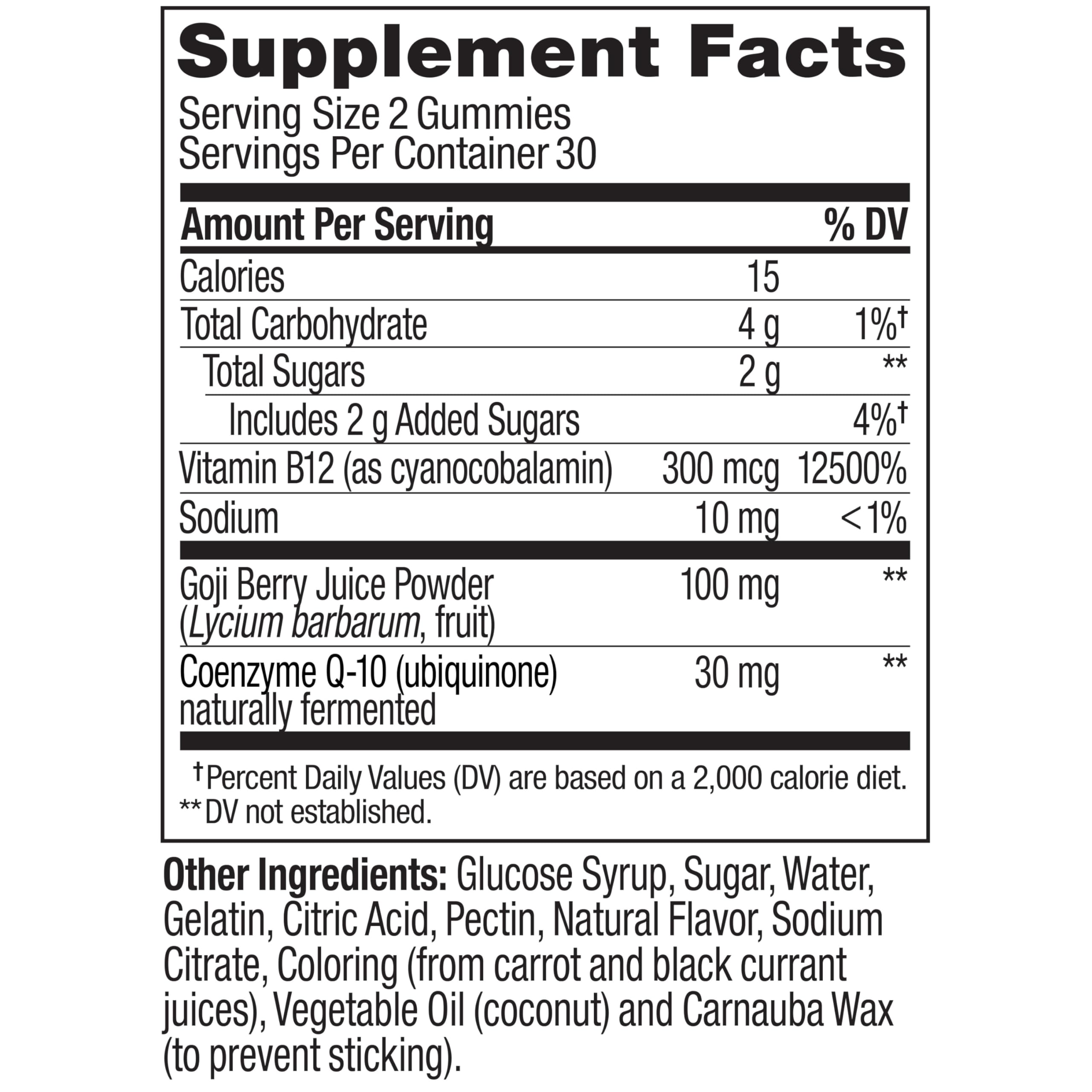 OLLY Daily Energy Gummy, Caffeine Free, Vitamin B12, CoQ10, Goji Berry, Adult Chewable Supplement, Tropical Flavor - 60 Count OLLY buy supplements canada