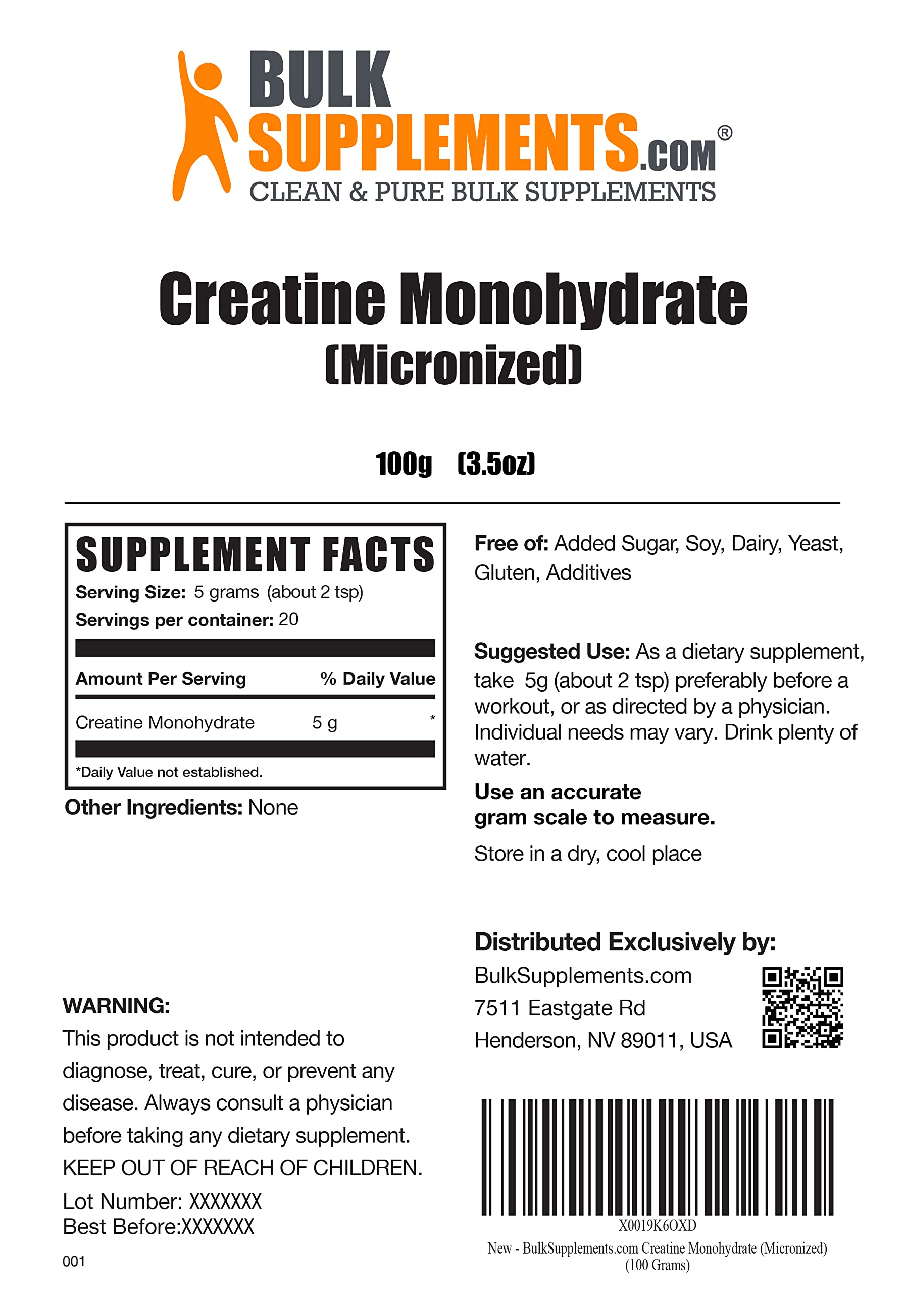 BULKSUPPLEMENTS.COM Creatine Monohydrate Powder - Micronized Creatine BULKSUPPLEMENTS.COM buy supplements canada