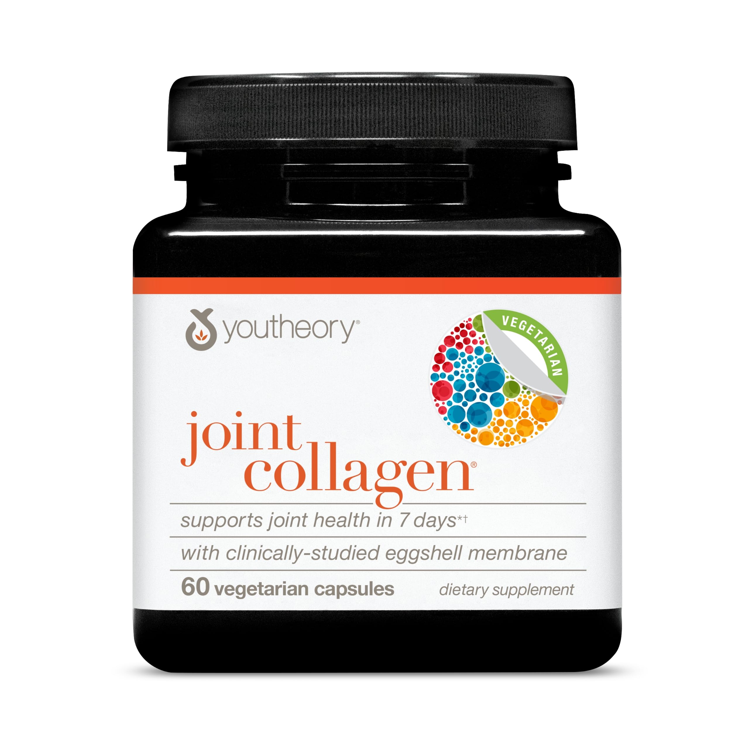 Youtheory Joint Collagen - Vegetarian Collagen Supplement with NEM Eggshell Membrane & Boswellia Extract - Dairy, Soy & Gluten Free - 60 Vegetarian Capsules Youtheory buy supplements canada