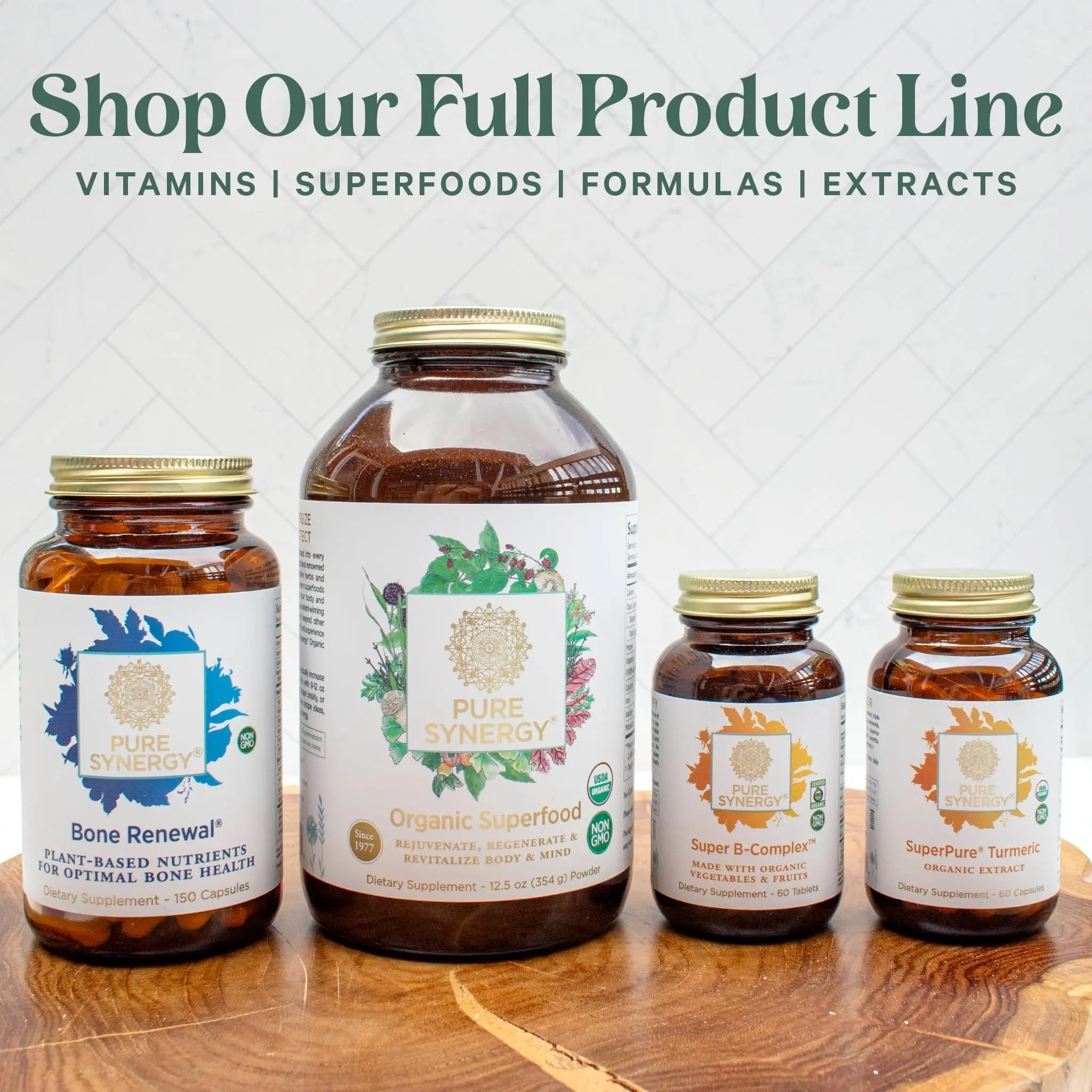 PURE SYNERGY Vita·Min·Herb for Women | Women’s Comprehensive Multivitamin Supplement | Made with Organic Whole Food Non-GMO & Vegan Ingredients | PURE SYNERGY buy supplements canada
