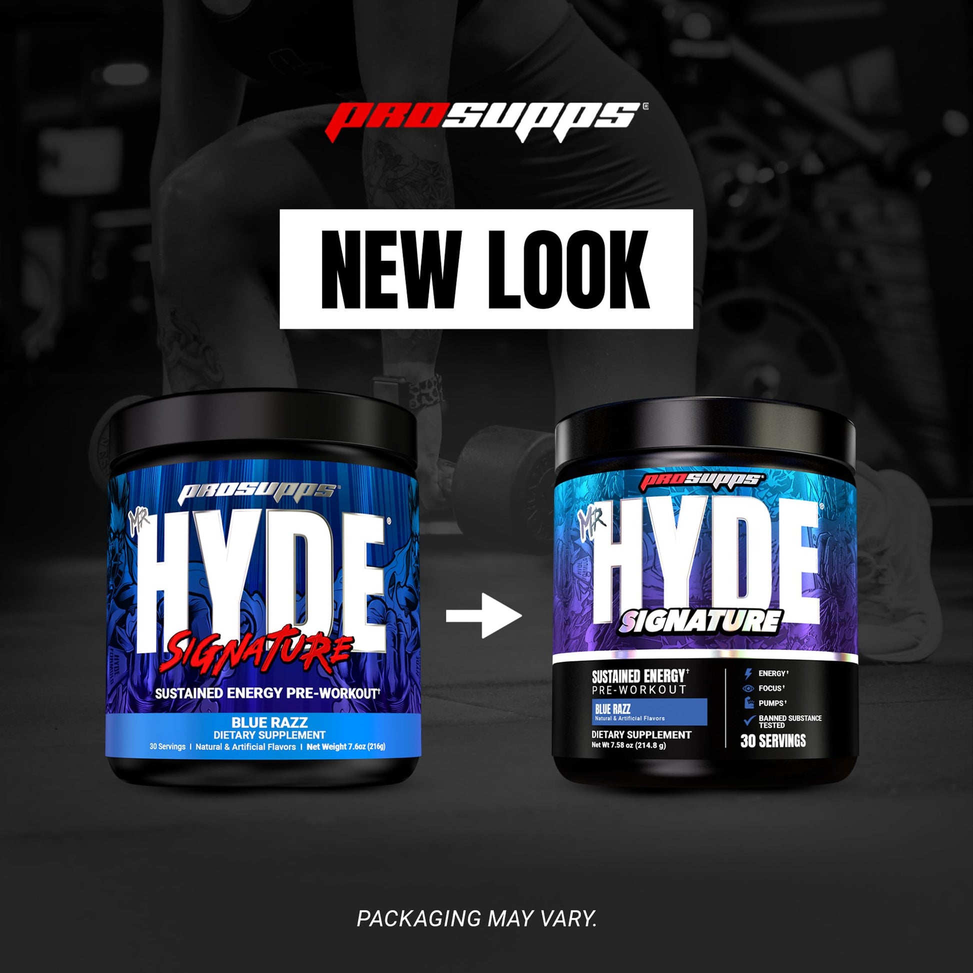 ProSupps Mr. Hyde Signature Pre Workout Powder with Creatine, Beta Alanine & Caffeine - Performance, Energy & Endurance - Clean Fitness & Gym Supplements for Men & Women = ProSupps buy supplements canada