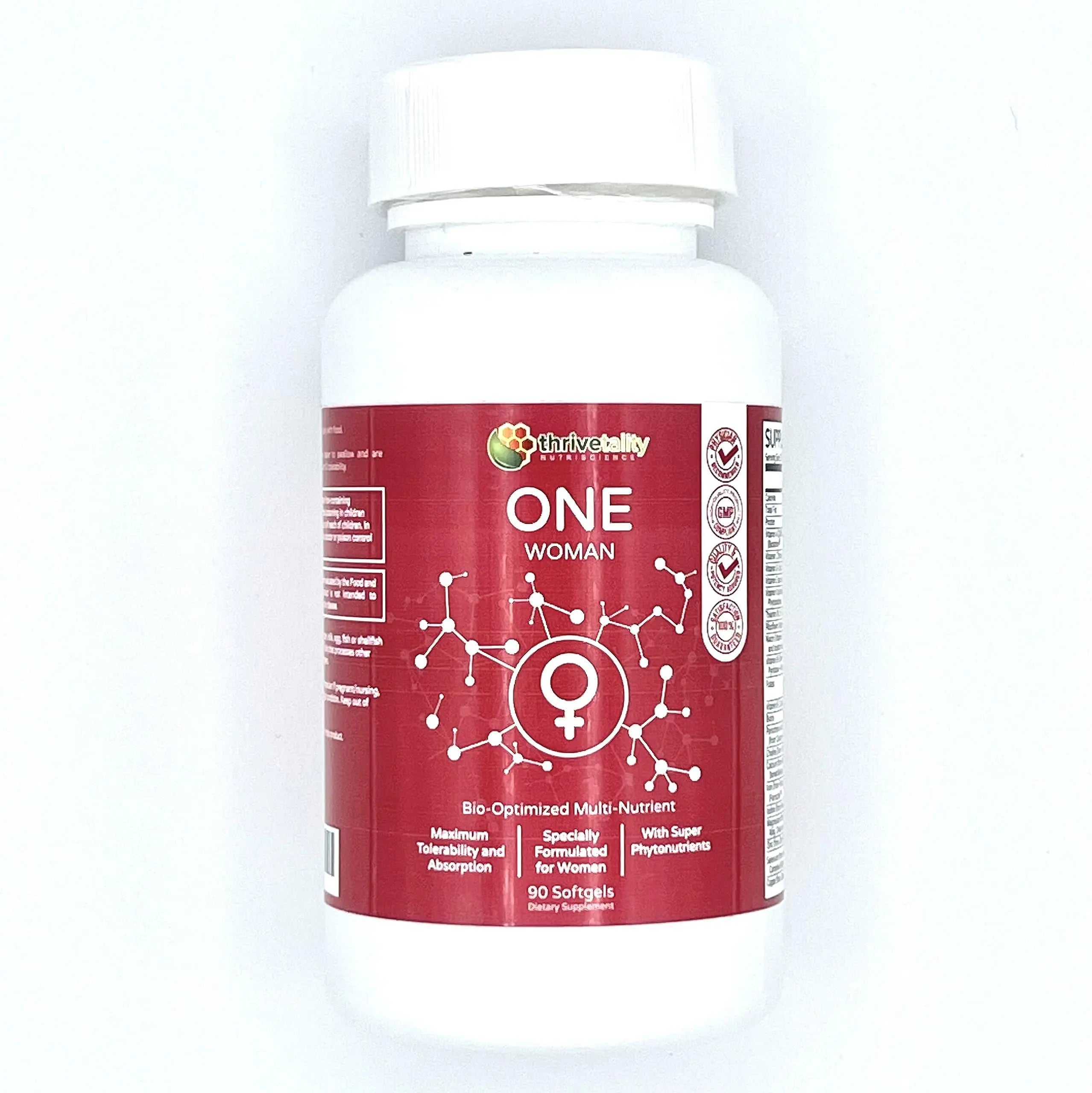 ONE Woman Bio-Optimized Multi-Nutrient by Thrivetality | Women's Multivitamin | #1 Physician Formulated | Science Based | Clinically Proven | Thrivetality Nutriscience buy supplements canada