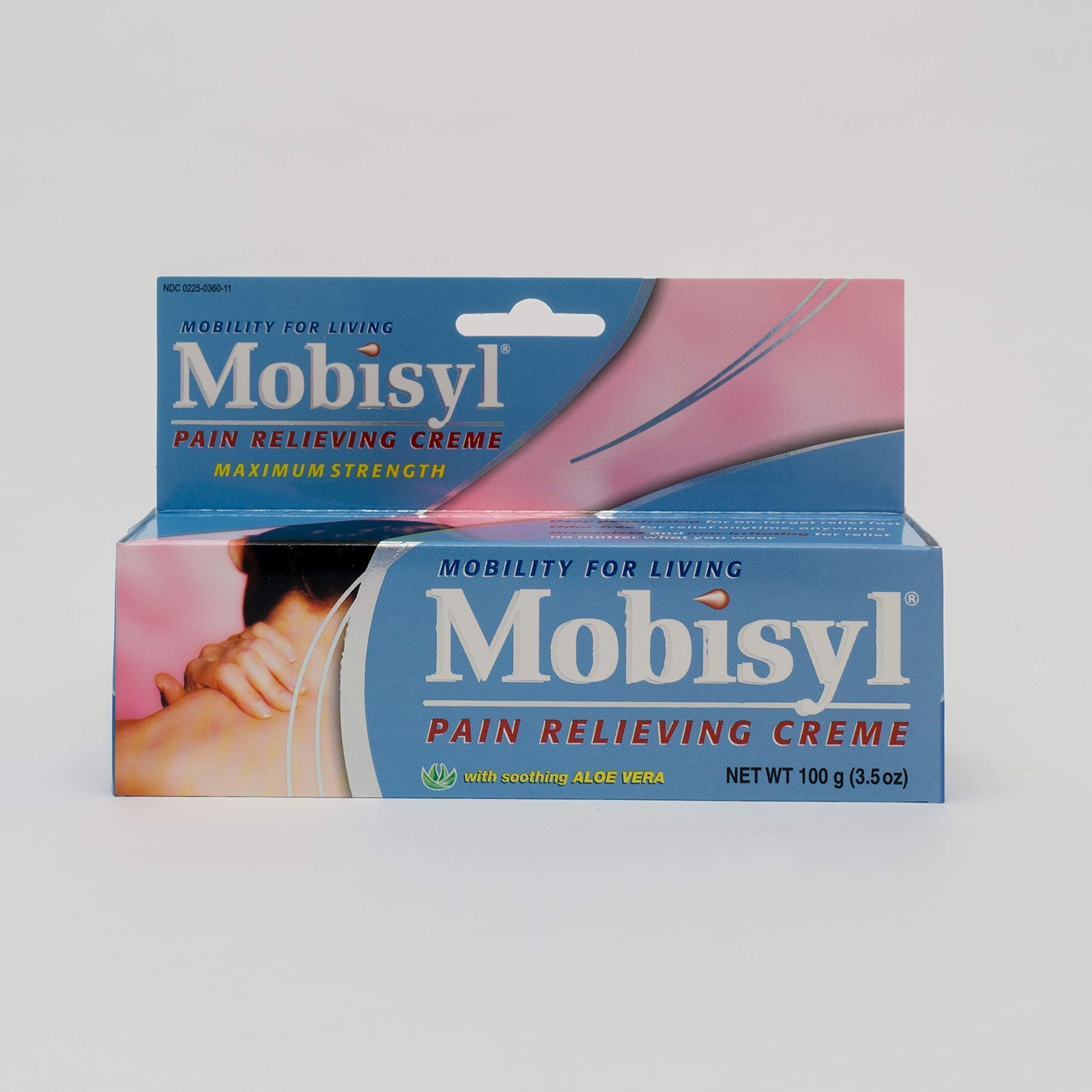 Mobisyl Pain Relieving Creme with Soothing Aloe Vera, 3.5-Ounce Tube Mobisyl buy supplements canada