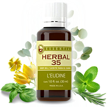 L'eudine Herbal 35 Essential Oil, Soothing and Calming Eucalyptus Essential Oil, Powerful Blend L'eudine buy supplements canada
