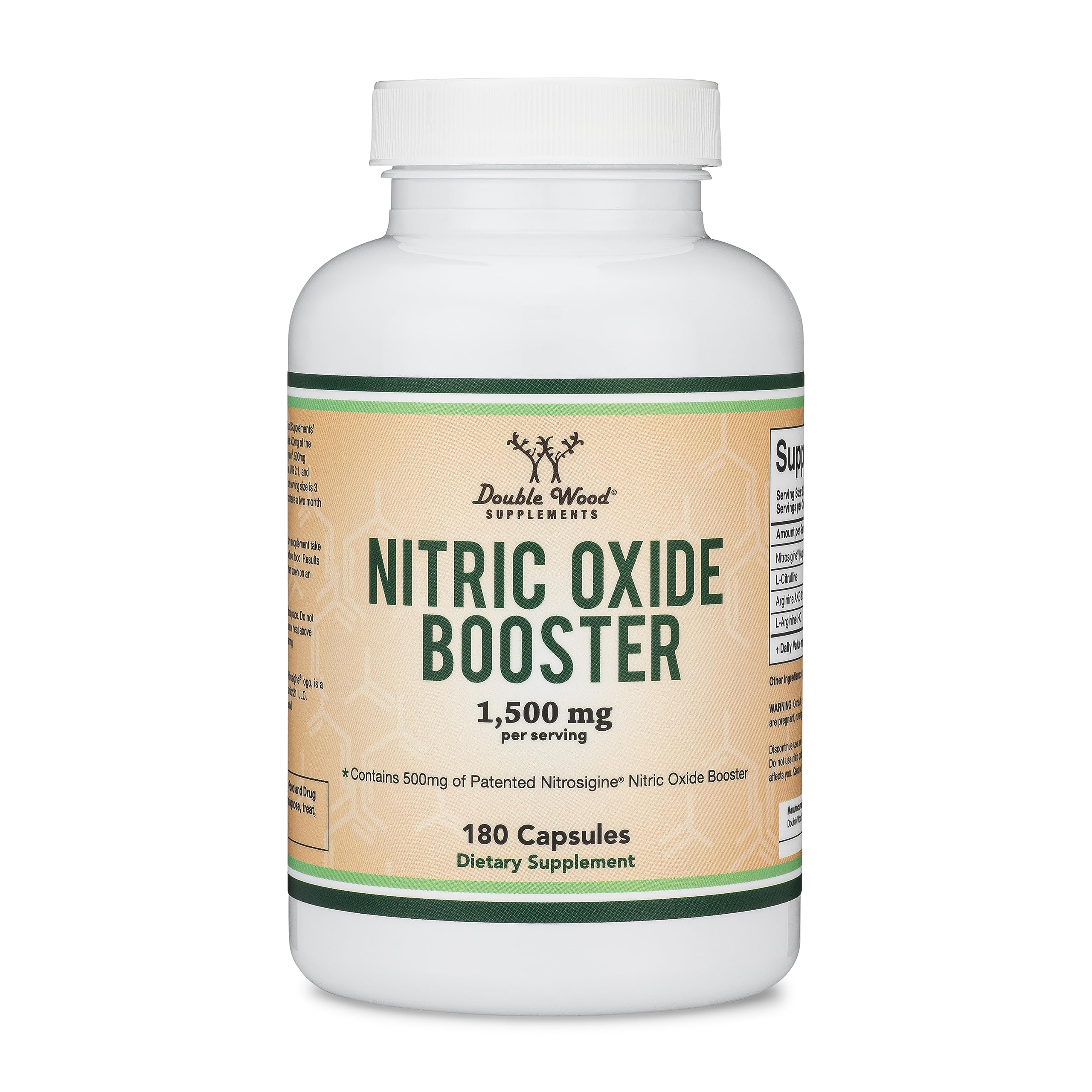 Nitric Oxide Supplement (Stim Free Pre Workout) - Nitric Oxide Booster with Nitrosigine Double Wood Supplements buy supplements canada