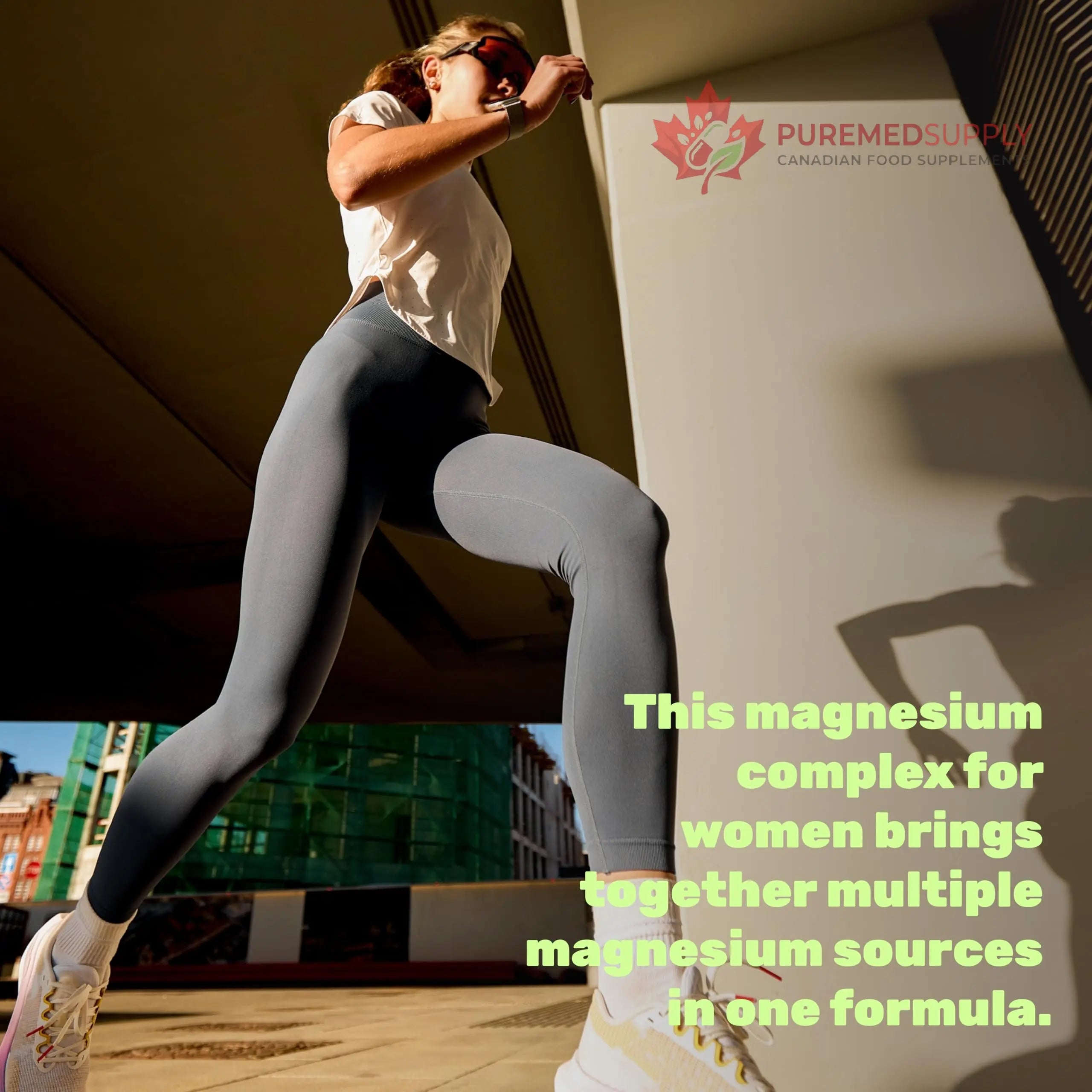 12‑in‑1 Magnesium Complex for Women 1,000 mg, 240 Vegetarian Capsules | Magnesium Glycinate, Citrate, Malate, Taurate, Orotate, Oxide & More | Chelated & Purified for Better Absorption DEAL SUPPLEMENT buy supplements canada