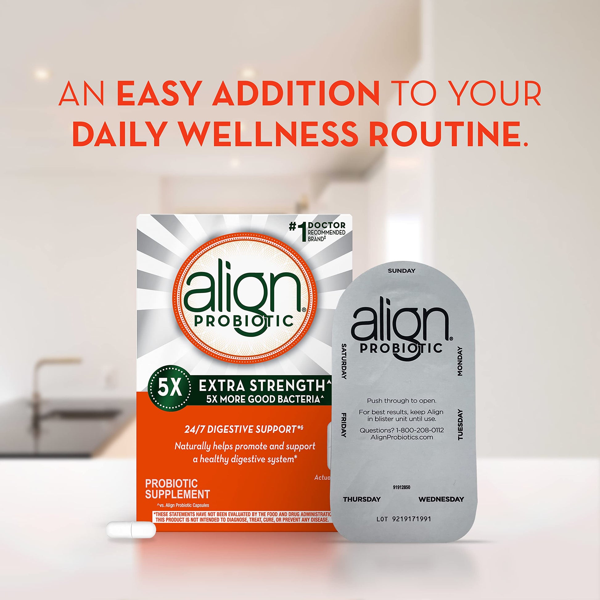 Align Probiotic Extra Strength, Probiotics for Women and Men, #1 Doctor Recommended Align buy supplements canada