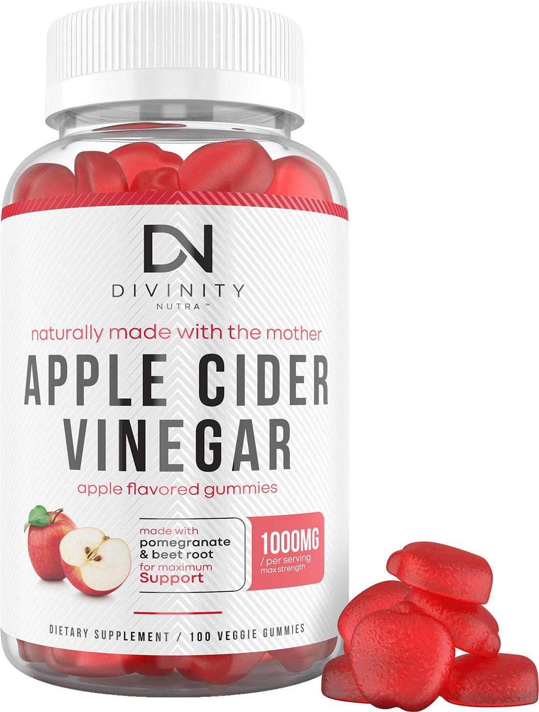 Apple Cider Vinegar Gummies for Weight Loss - Nutritional Supplement for Detox, Cleanse Divinity Nutra buy supplements canada