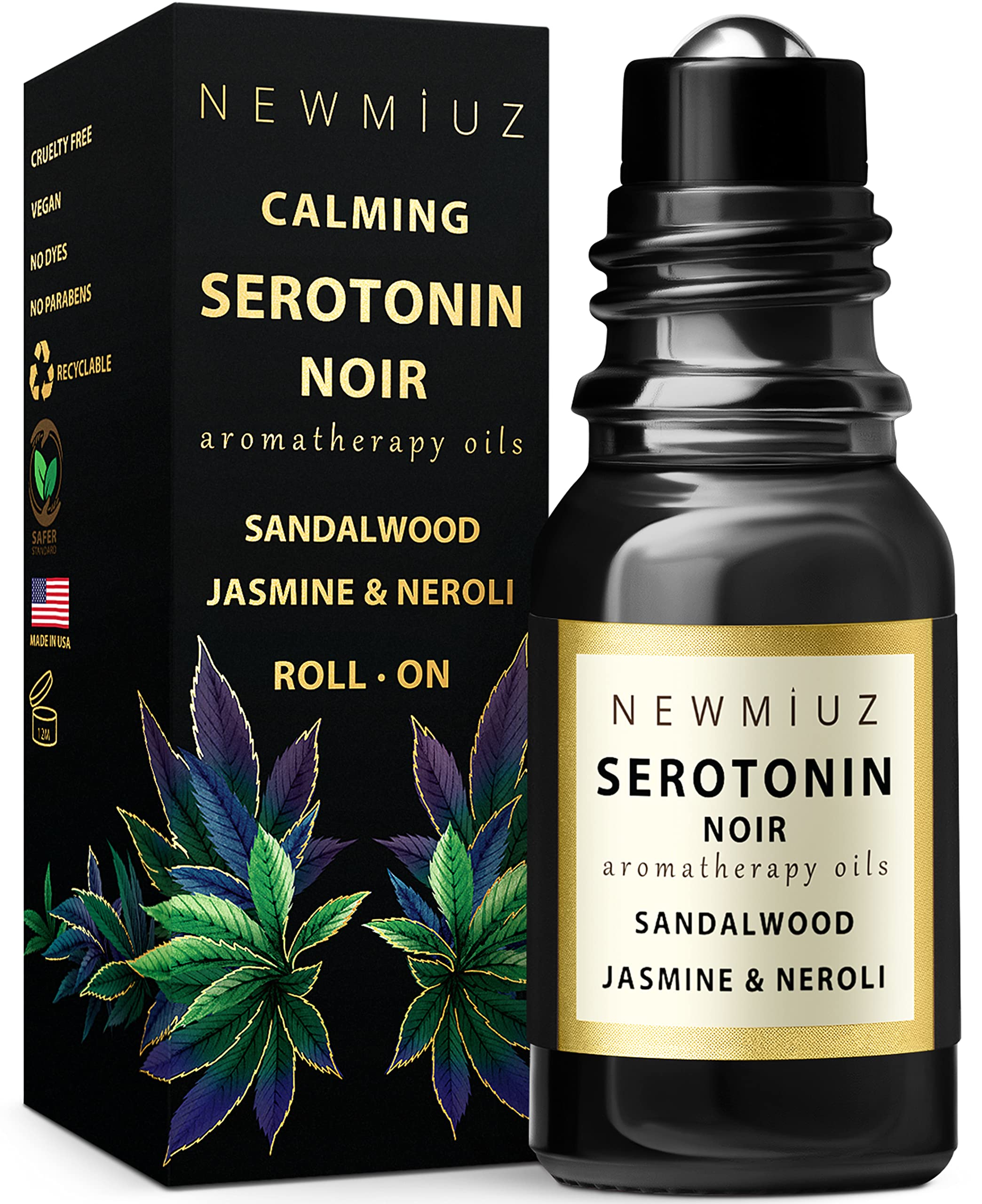 Calm Roll on Essential Oil Stress Relief Sandalwood Jasmine Destress Relaxation Calming Rolle New Miuz buy supplements canada
