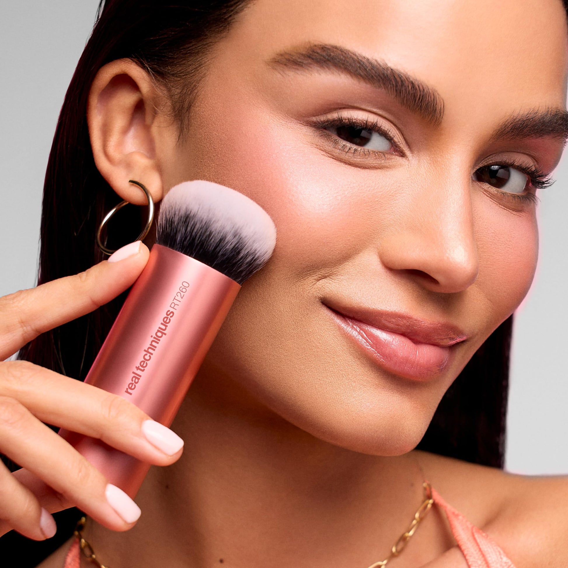 Real Techniques Bubble Blending Makeup Brush, Multipurpose Foundation Brush For Liquid, Cream, & Powder Products, Unique Round Brush Head, Synthetic Bristles, Vegan & Cruelty Free, 1 Count Real Techniques buy supplements canada