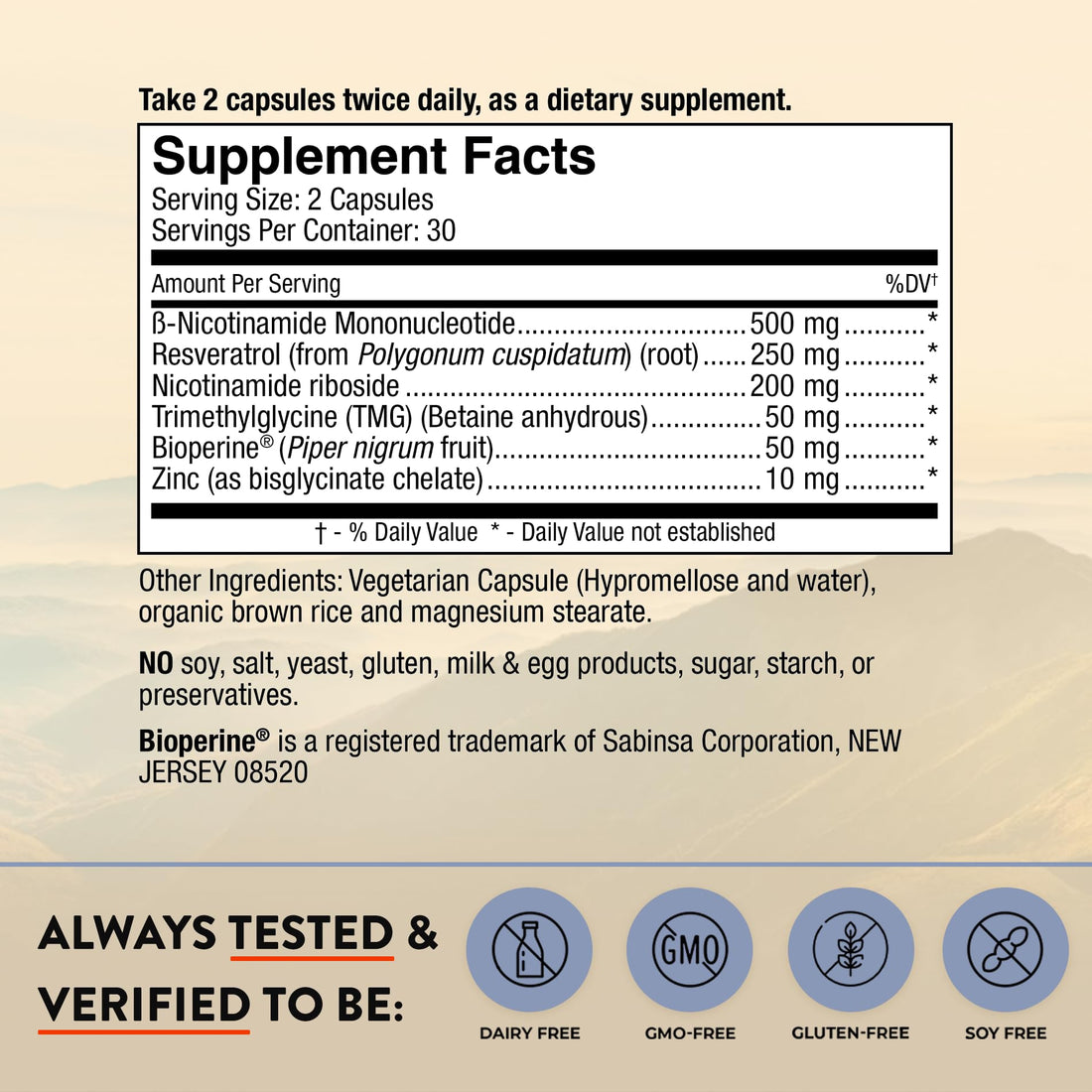 Mt. Angel Vitamins NMN Supplement + NR with Resveratrol & TMG, Dual NAD+ Precursors for Cellular Energy & Healthy Aging, 60 Capsules Mt. Angel Vitamins buy supplements canada